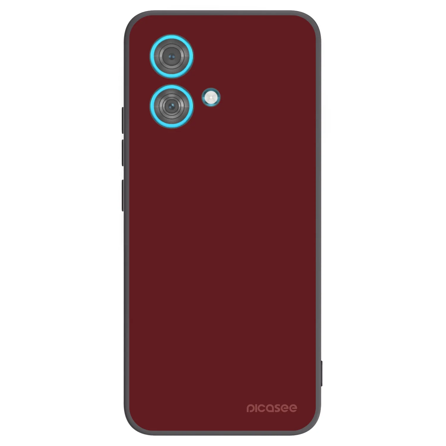 Picasee crna silikonska maskica za Motorola Edge 40 Neo - Red Bliss