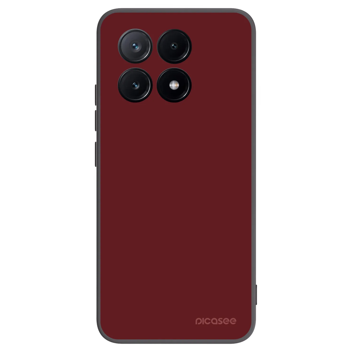 Picasee crna silikonska maskica za Xiaomi Poco X6 Pro - Red Bliss