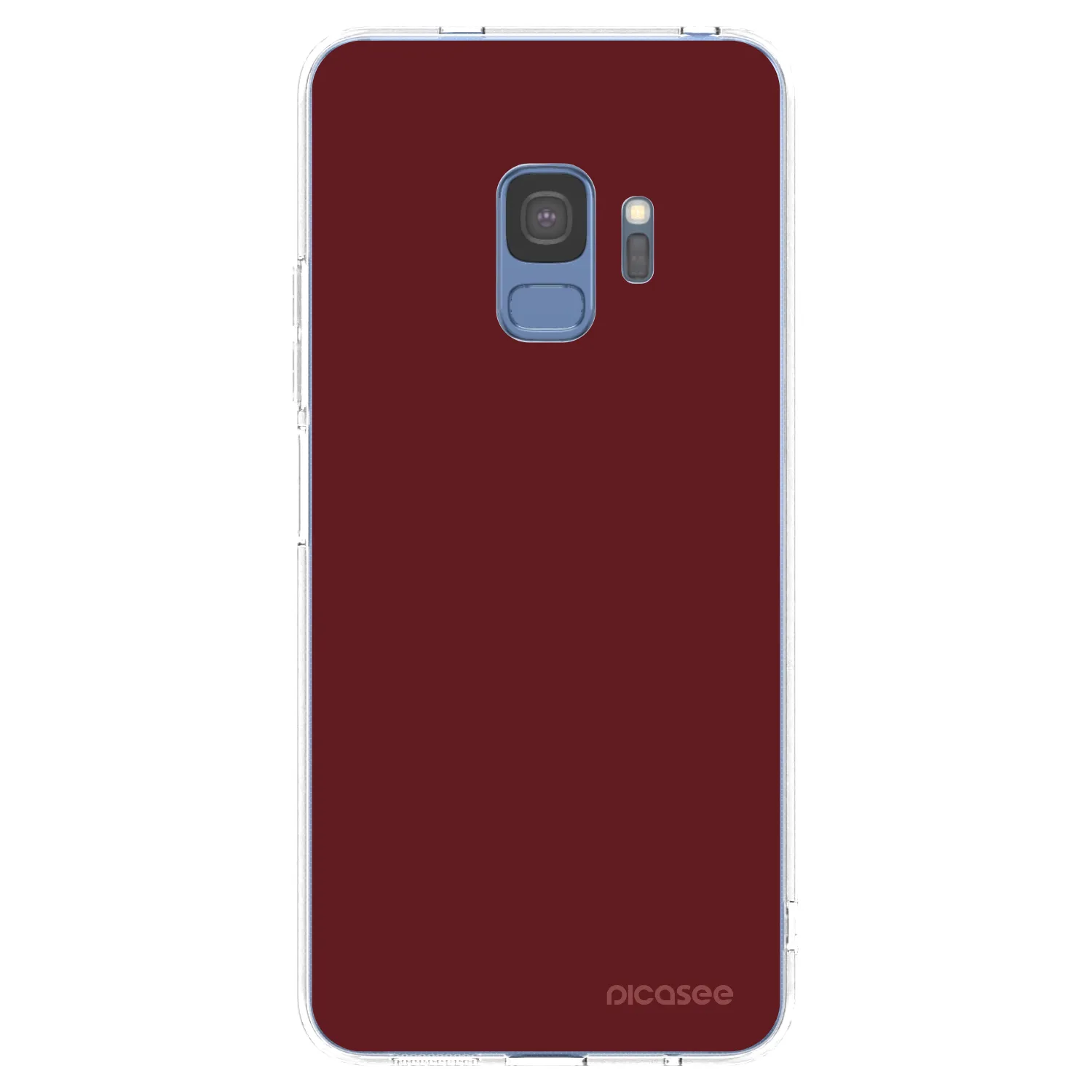 Picasee silikonska prozirna maskica za Samsung Galaxy S9 G960F - Red Bliss