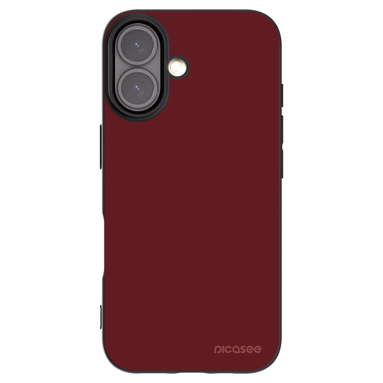 Picasee crna silikonska maskica za Apple iPhone 16 - Red Bliss