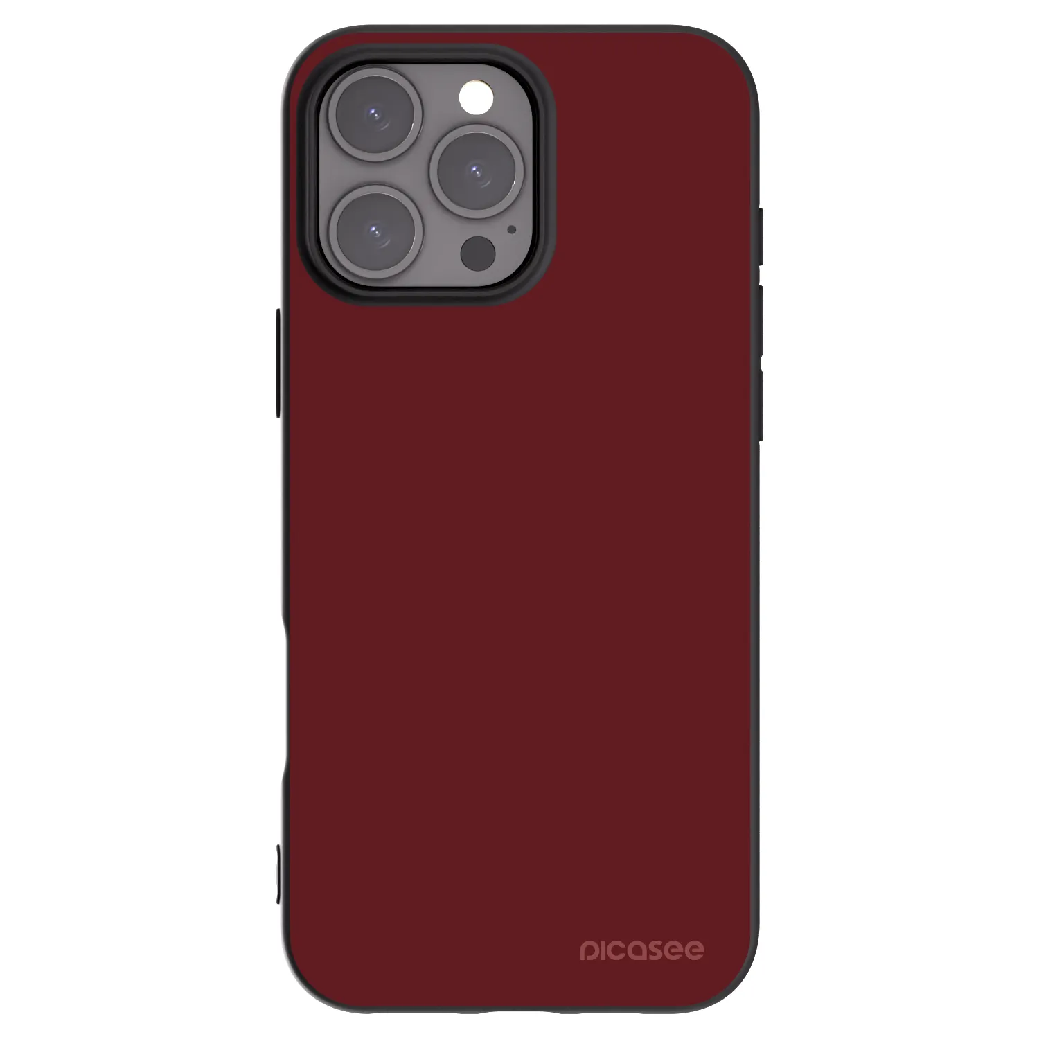 Picasee crna silikonska maskica za Apple iPhone 16 Pro Max - Red Bliss