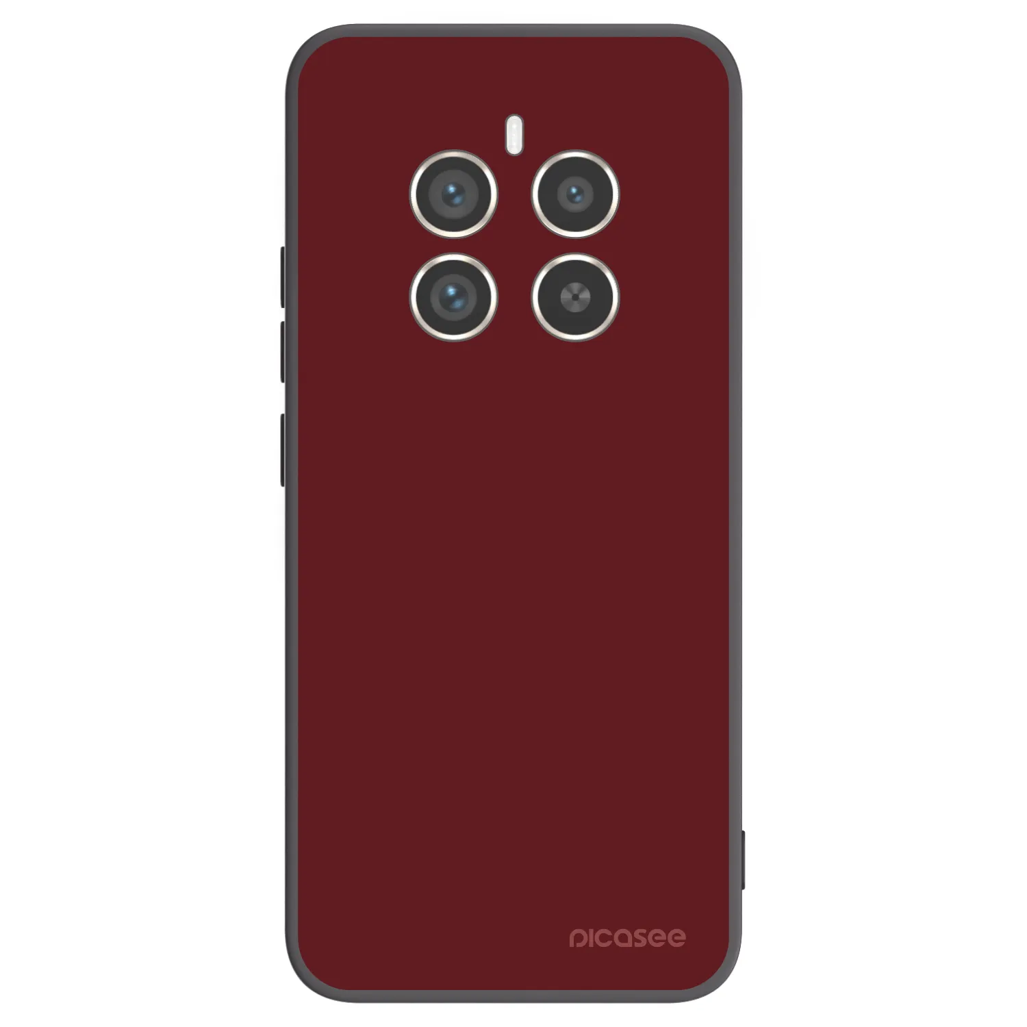 Picasee crna silikonska maskica za Realme 12 Pro 5G - Red Bliss