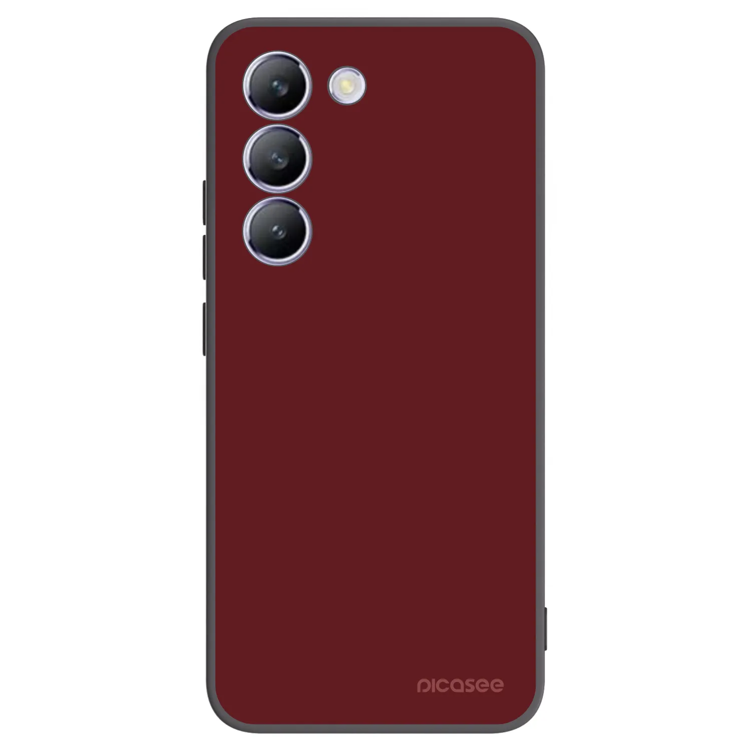 Picasee crna silikonska maskica za Vivo V40 SE 5G - Red Bliss