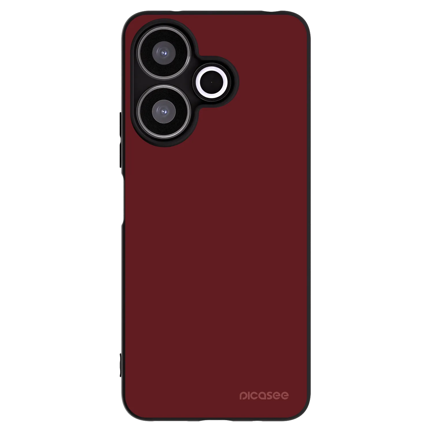 Picasee crna silikonska maskica za Xiaomi Redmi 13 4G - Red Bliss
