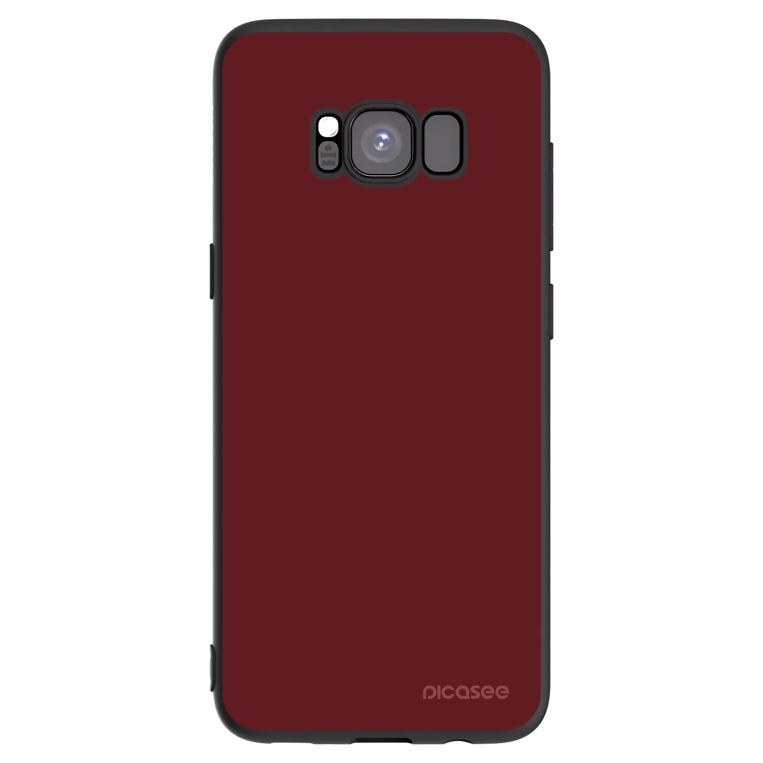 Picasee crna silikonska maskica za Samsung Galaxy A73 5G - Red Bliss