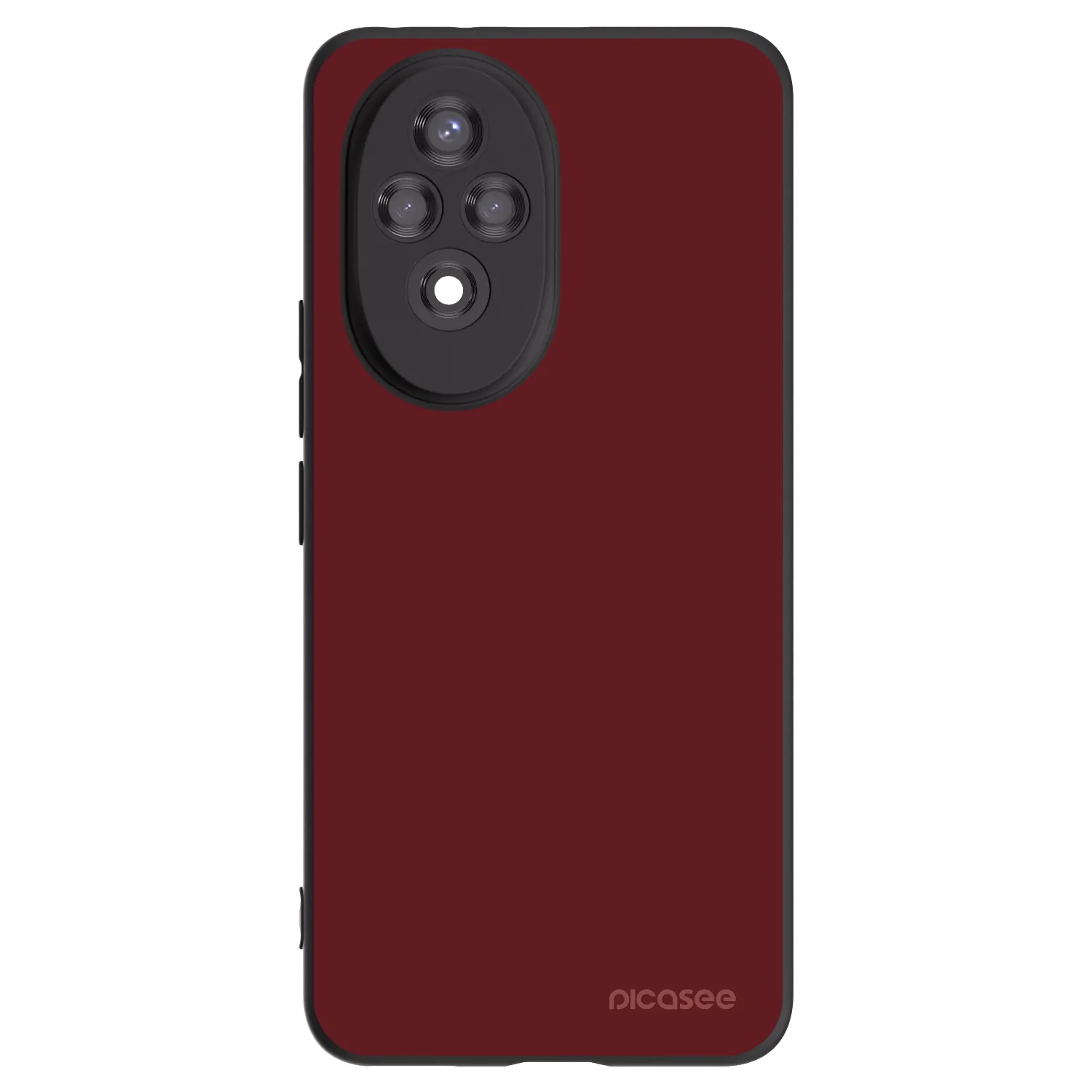 Picasee crna silikonska maskica za Honor 200 5G - Red Bliss