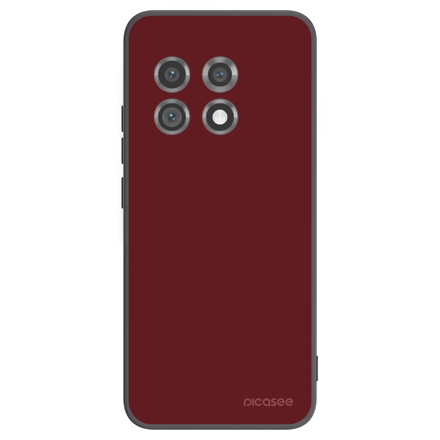 Picasee crna silikonska maskica za OnePlus 11 5G - Red Bliss