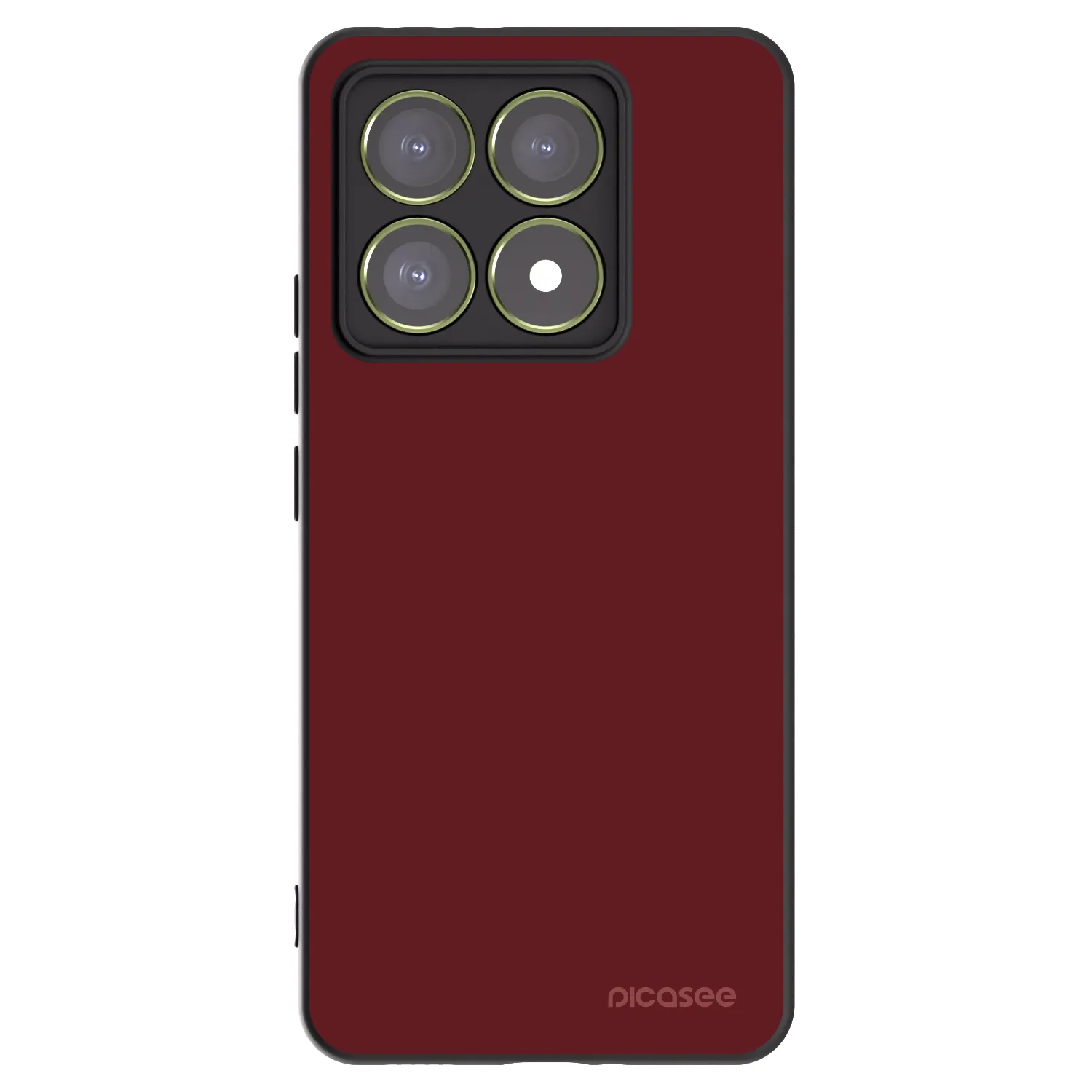 Picasee crna silikonska maskica za Xiaomi 14T - Red Bliss
