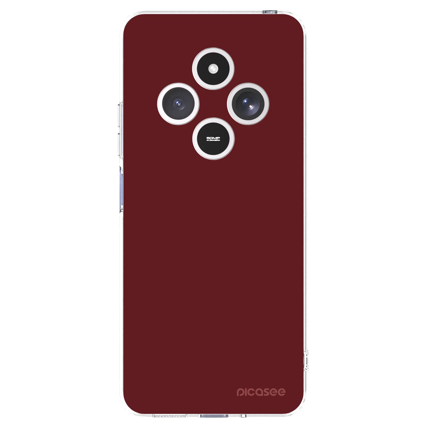 Picasee silikonska prozirna maskica za Xiaomi Redmi 14C - Red Bliss