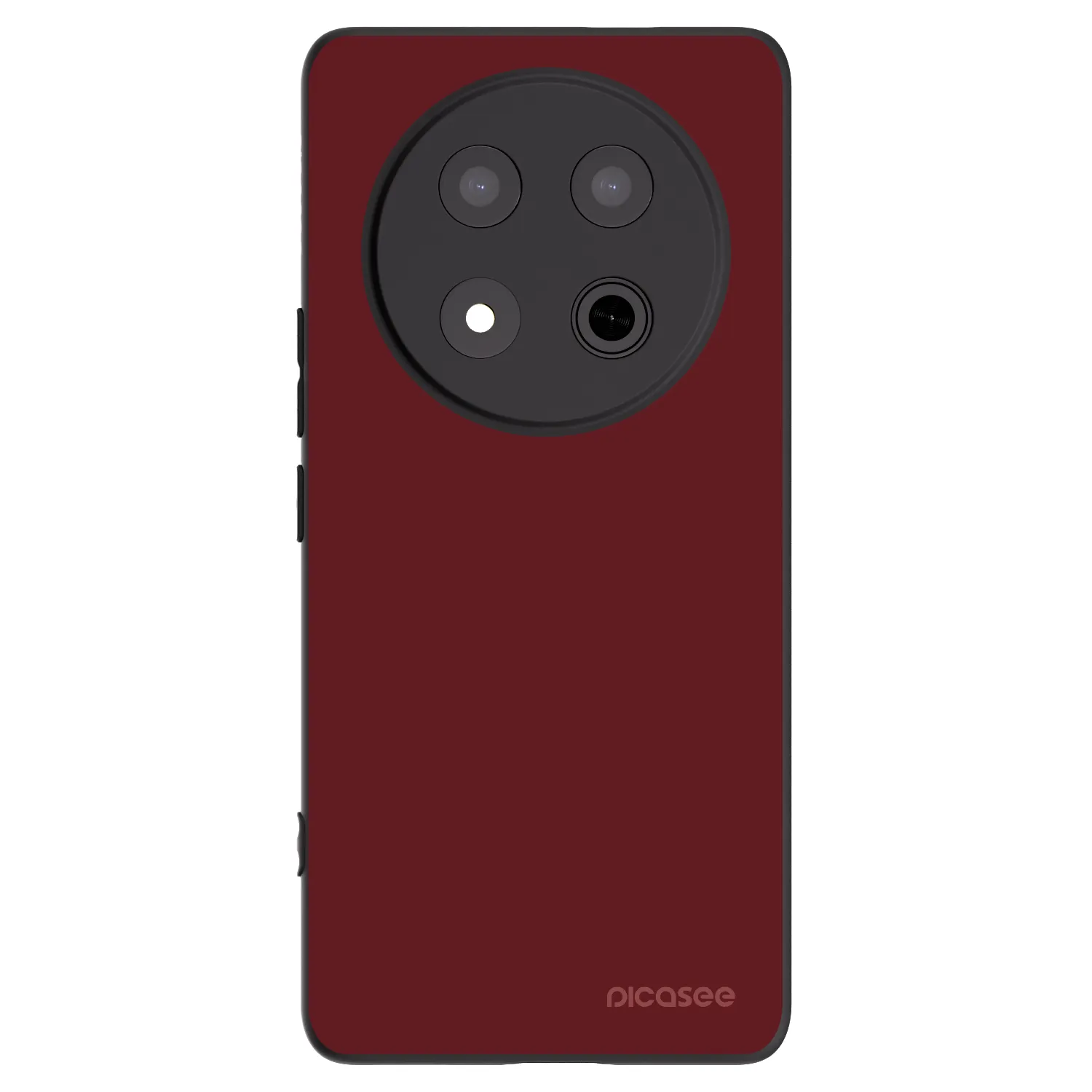 Picasee crna silikonska maskica za Honor Magic7 Lite 5G - Red Bliss
