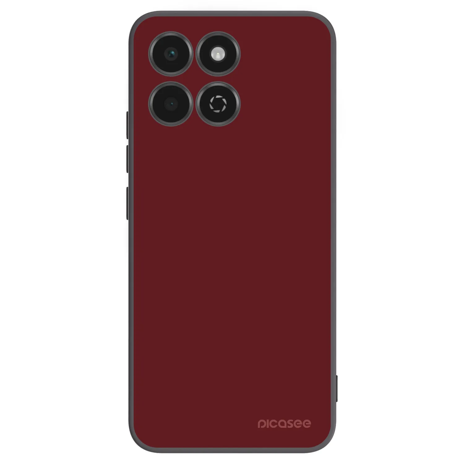 Picasee crna silikonska maskica za Honor 200 Smart 5G - Red Bliss