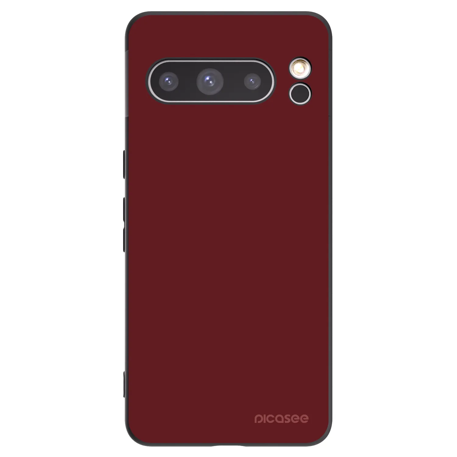 Picasee crna silikonska maskica za Google Pixel 8 Pro - Red Bliss