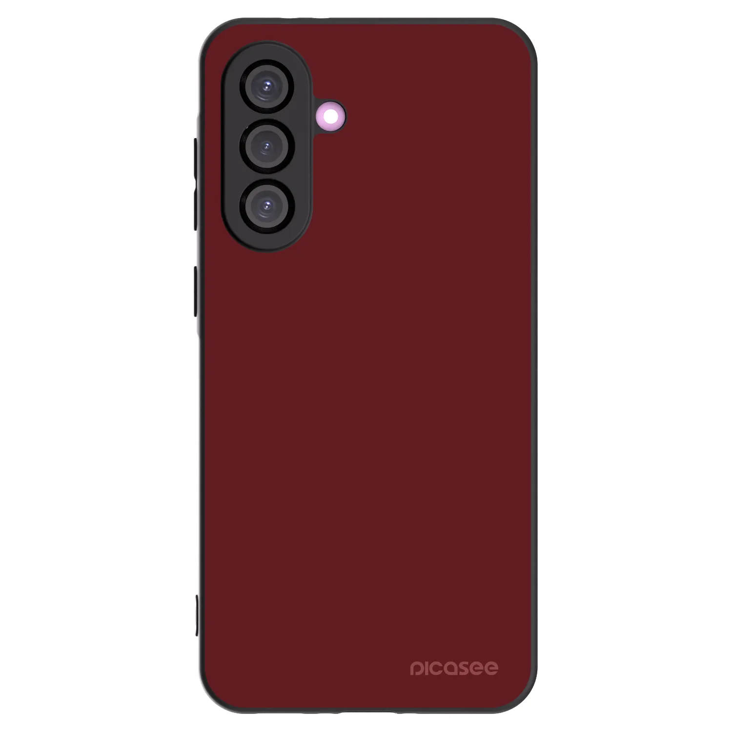 Picasee crna silikonska maskica za Samsung Galaxy A36 5G - Red Bliss