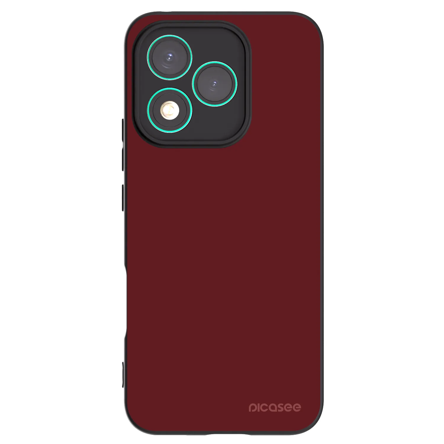 Picasee crna silikonska maskica za Honor 400 Lite 5G - Red Bliss