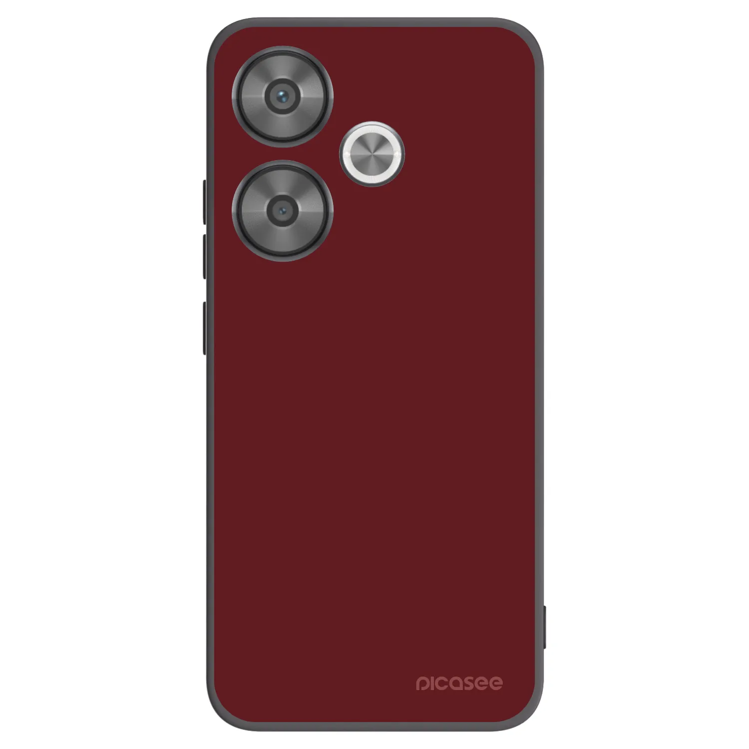 Picasee crna silikonska maskica za Xiaomi Poco F6 - Red Bliss