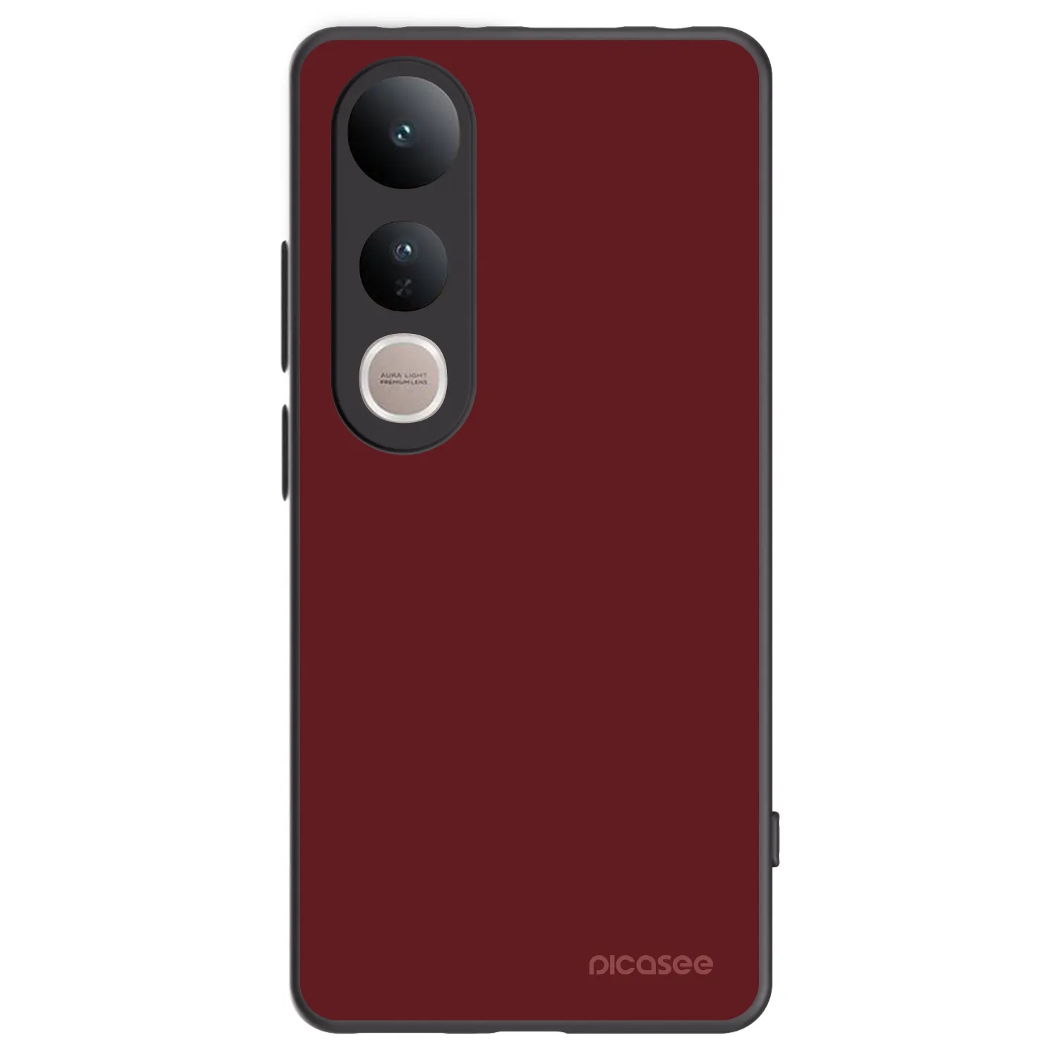Picasee crna silikonska maskica za Vivo V50 Lite 5G - Red Bliss