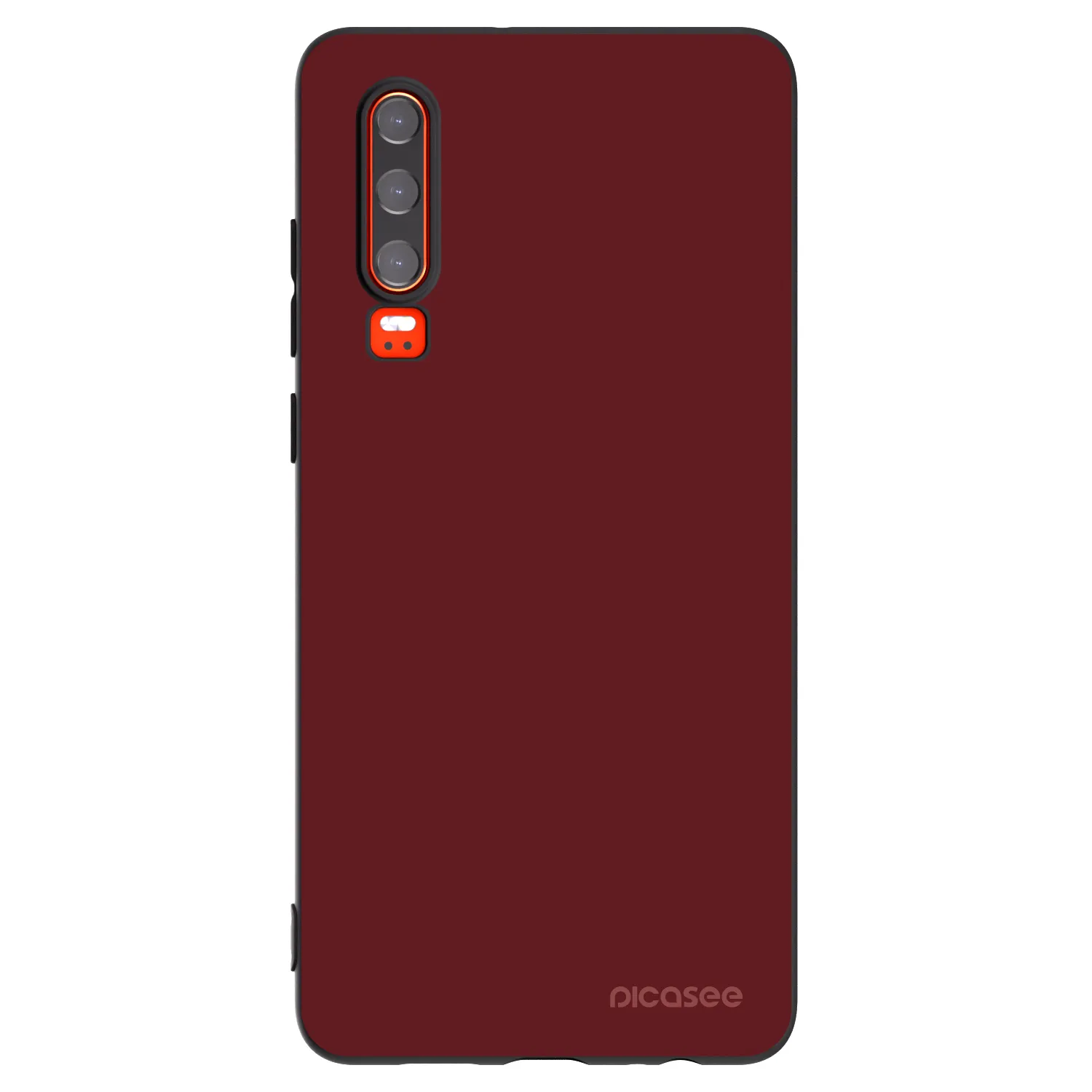 Picasee crna silikonska maskica za Huawei P30 - Red Bliss