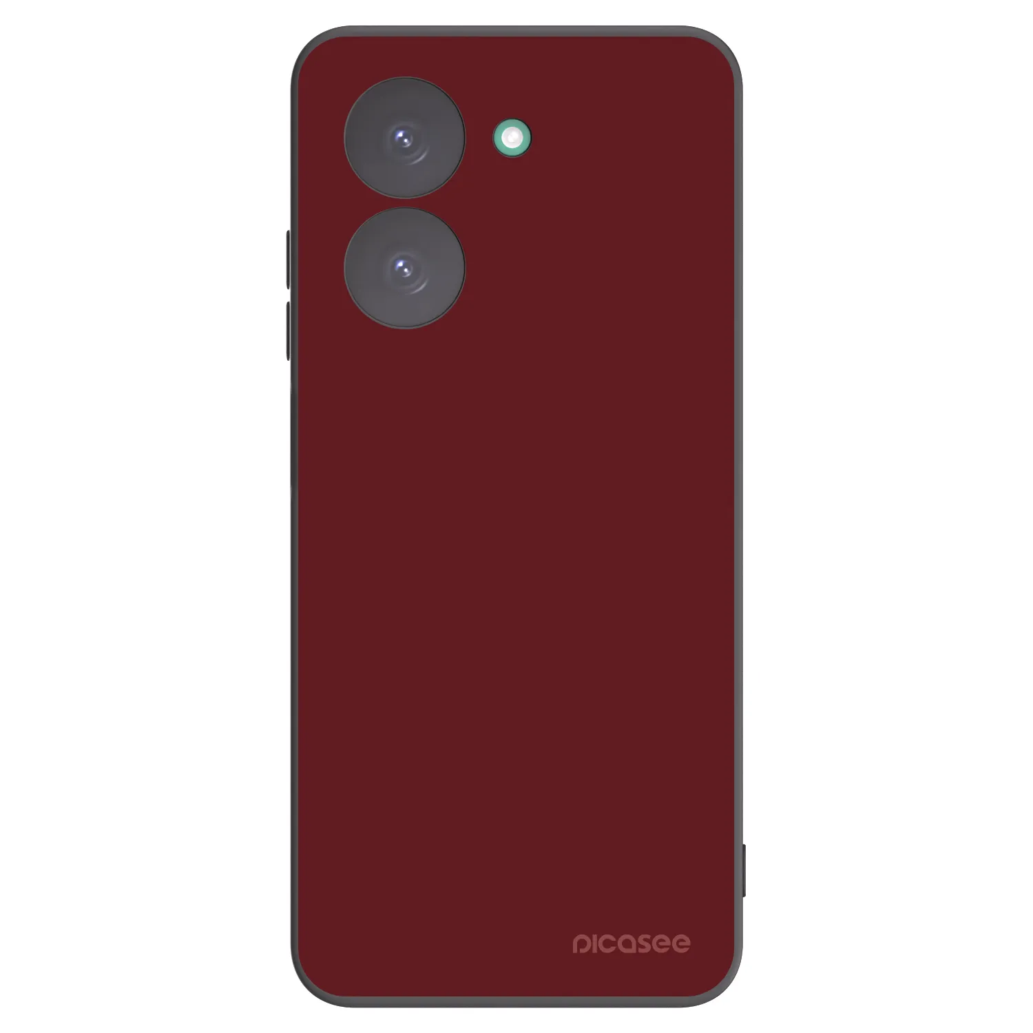 Picasee crna silikonska maskica za Xiaomi Redmi A5 - Red Bliss