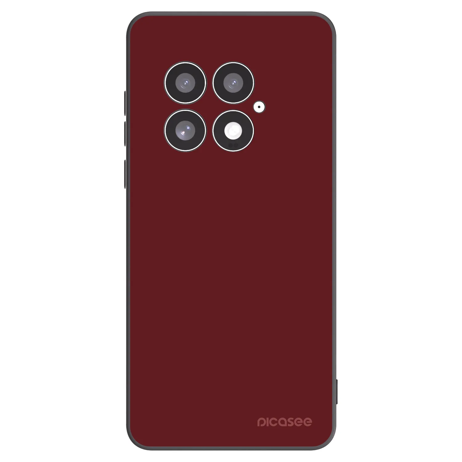 Picasee crna silikonska maskica za OnePlus 13 5G - Red Bliss