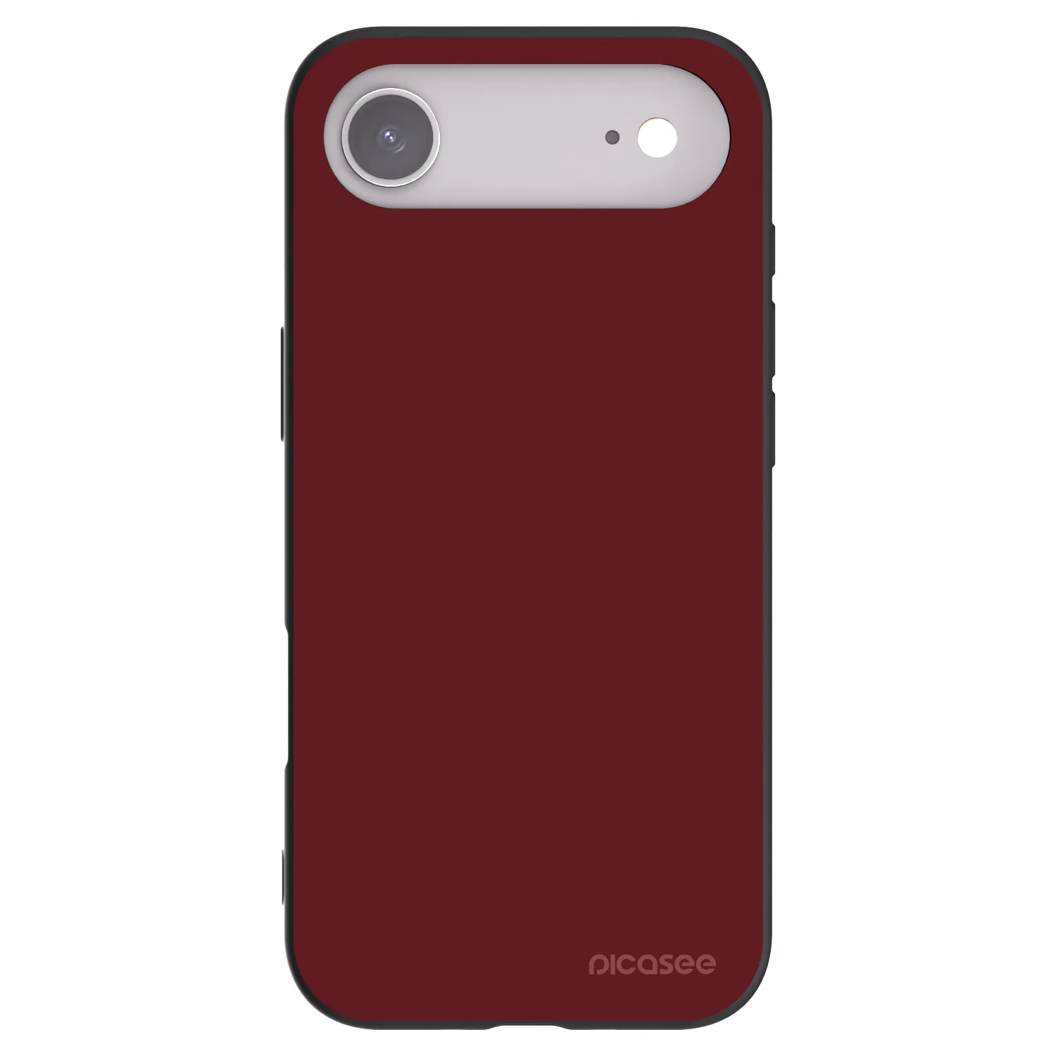Picasee crna silikonska maskica za Apple iPhone Air - Red Bliss