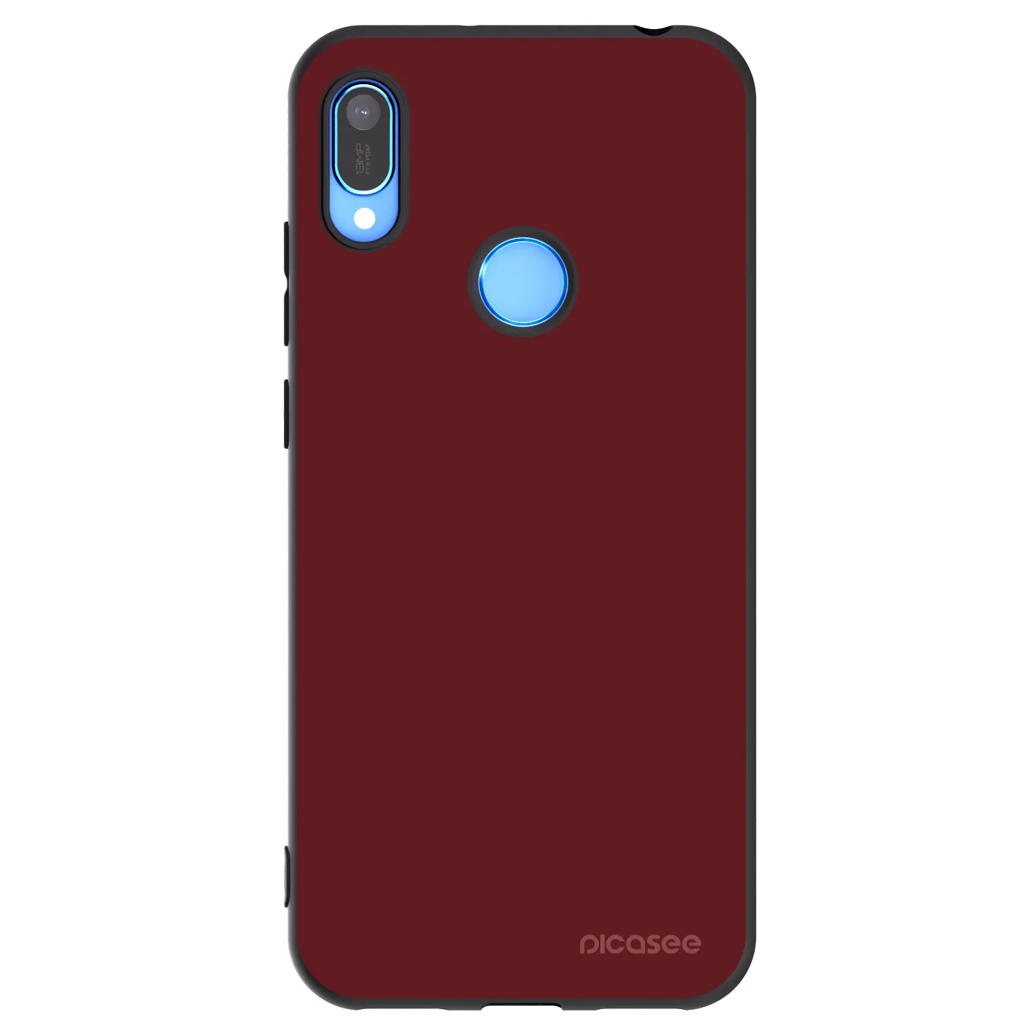 Picasee crna silikonska maskica za Huawei Y6 2019 - Red Bliss