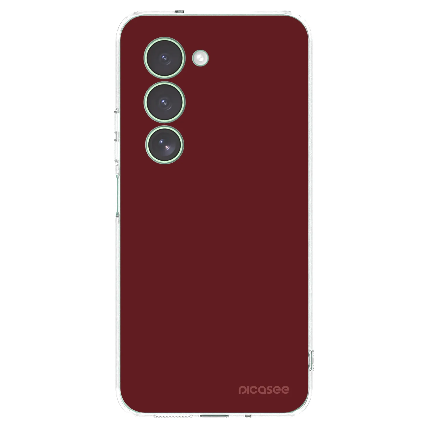 Picasee silikonska prozirna maskica za Xiaomi Redmi 15 5G - Red Bliss