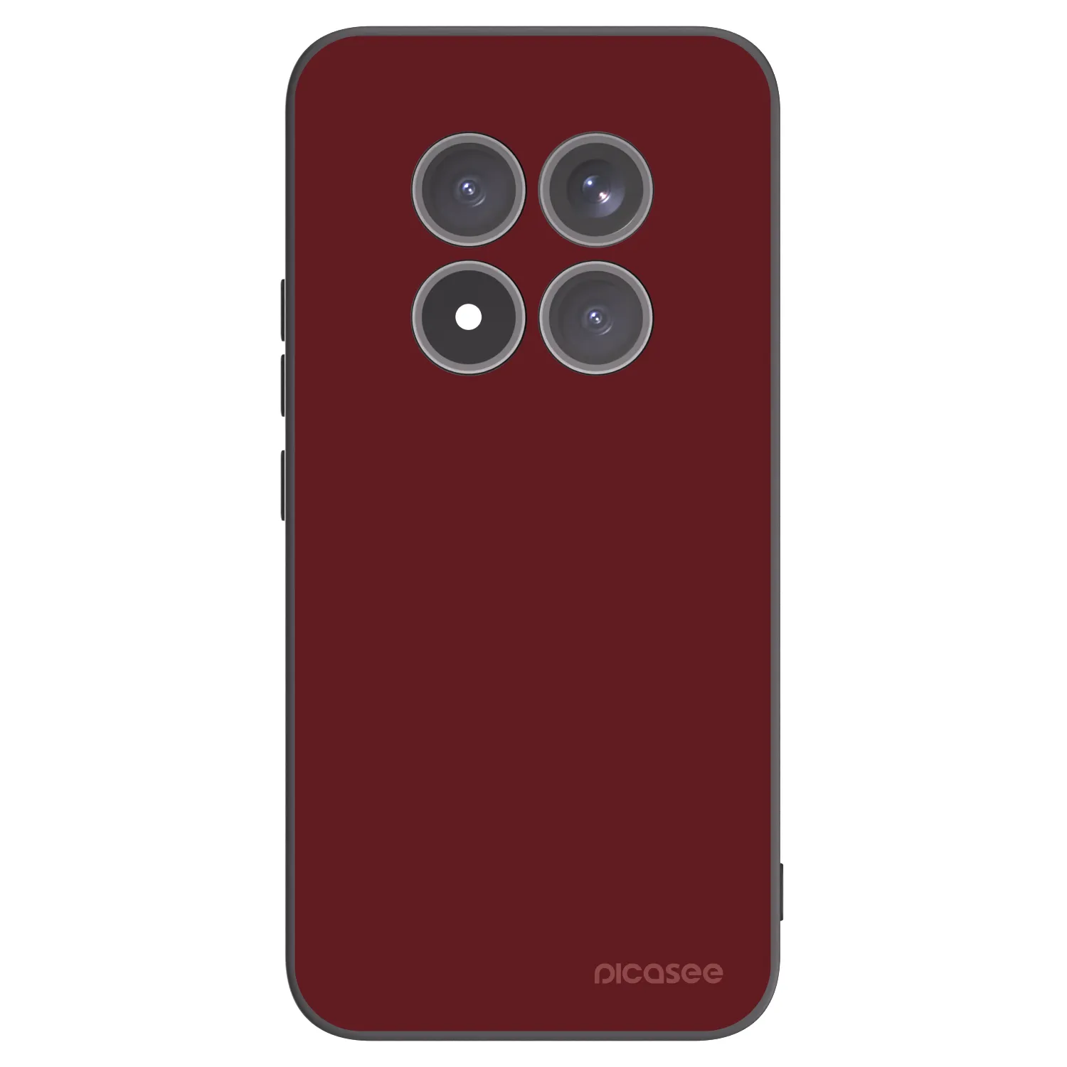 Picasee crna silikonska maskica za Xiaomi Redmi Note 15 Pro+ - Red Bliss