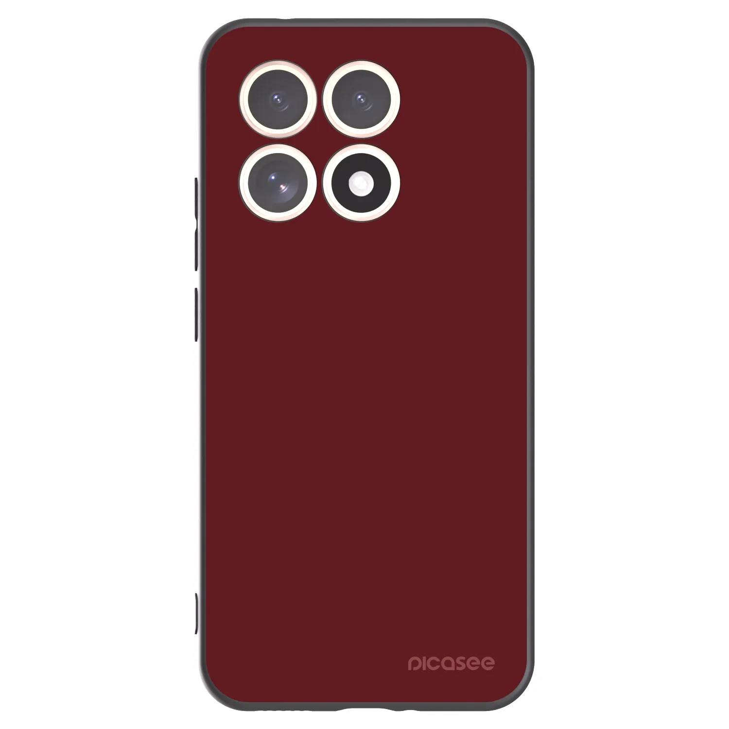 Picasee crna silikonska maskica za Xiaomi 15T - Red Bliss