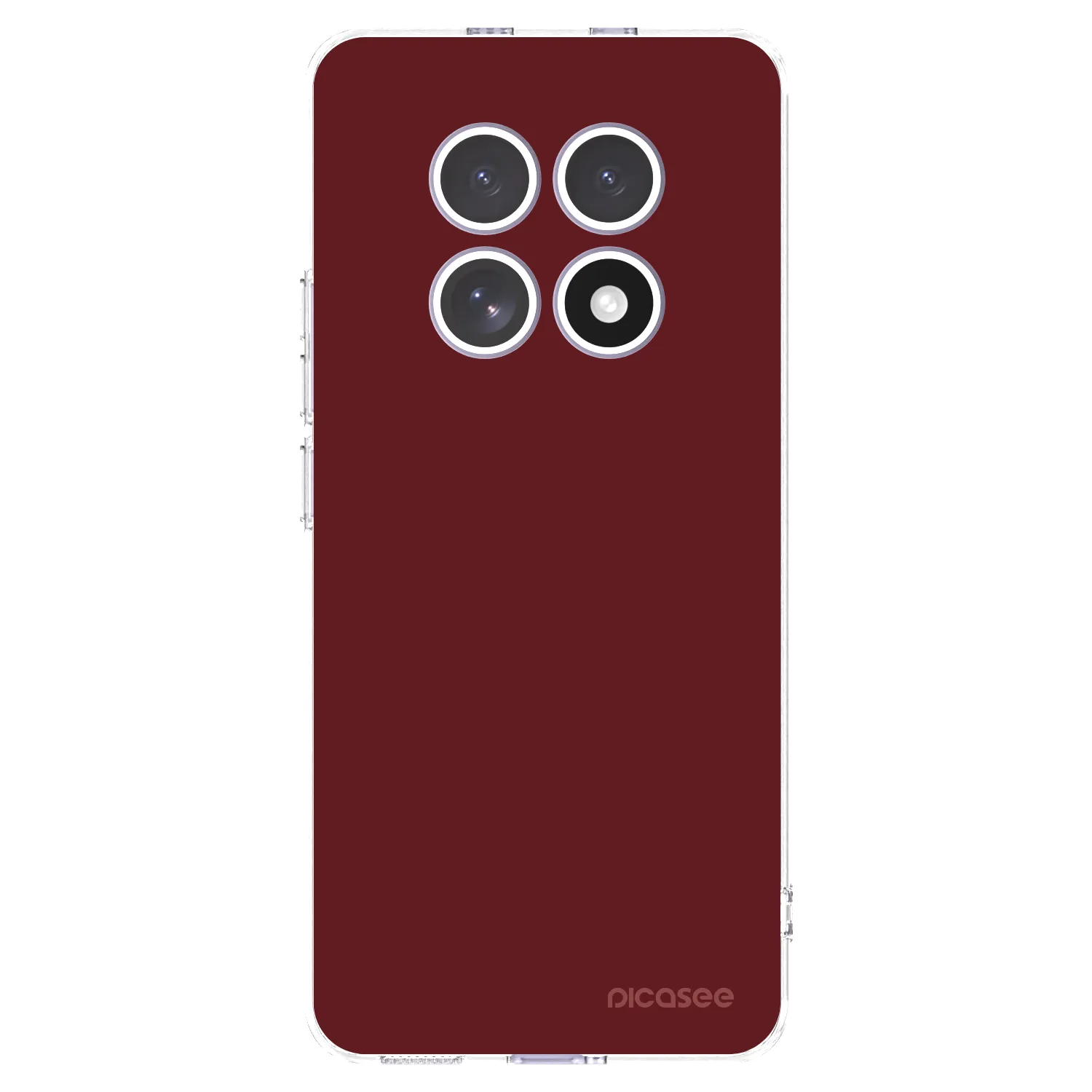 Picasee silikonska prozirna maskica za Xiaomi Redmi Note 15 - Red Bliss