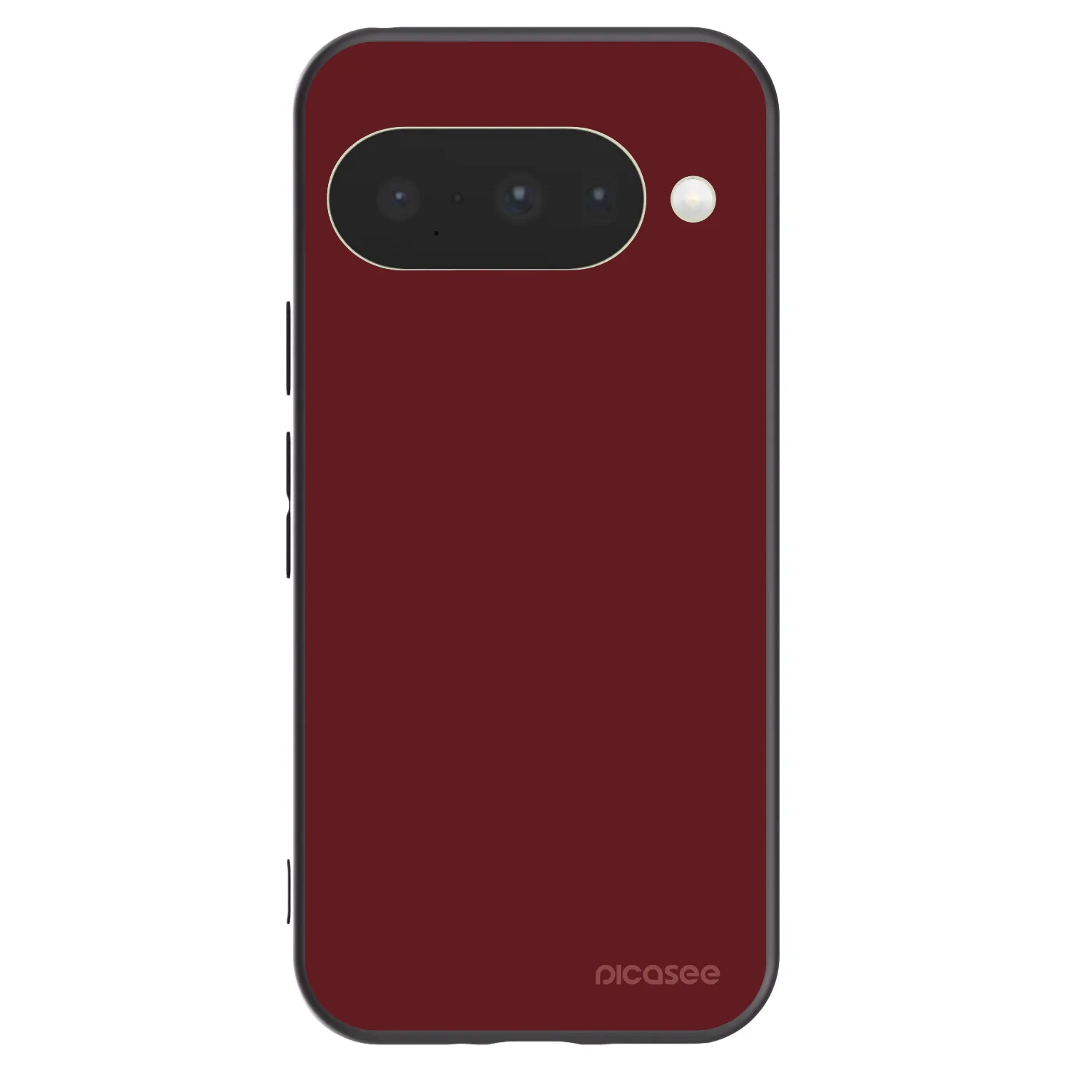 Picasee crna silikonska maskica za Google Pixel 10 - Red Bliss
