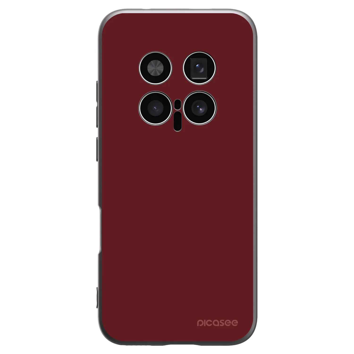 Picasee crna silikonska maskica za Honor Magic8 Pro 5G - Red Bliss