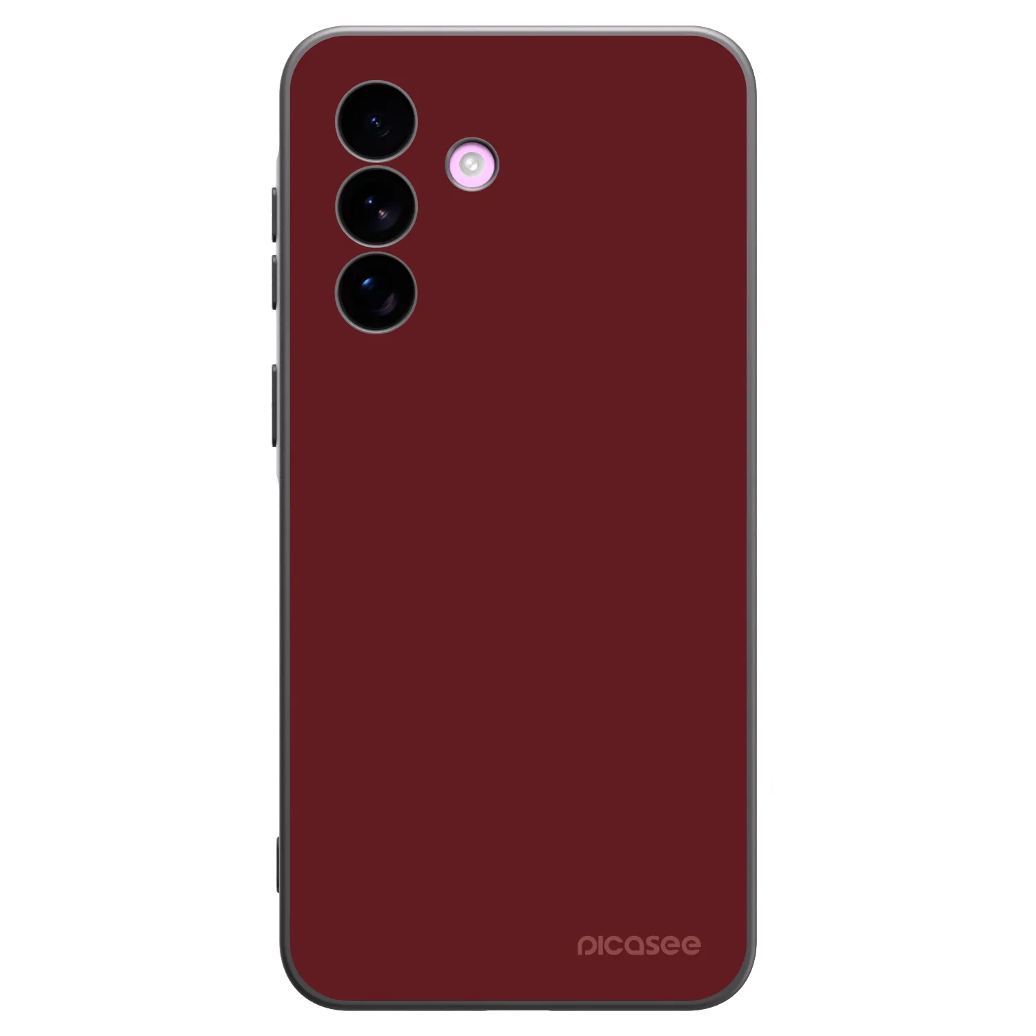 Picasee crna silikonska maskica za Samsung Galaxy A57 5G - Red Bliss