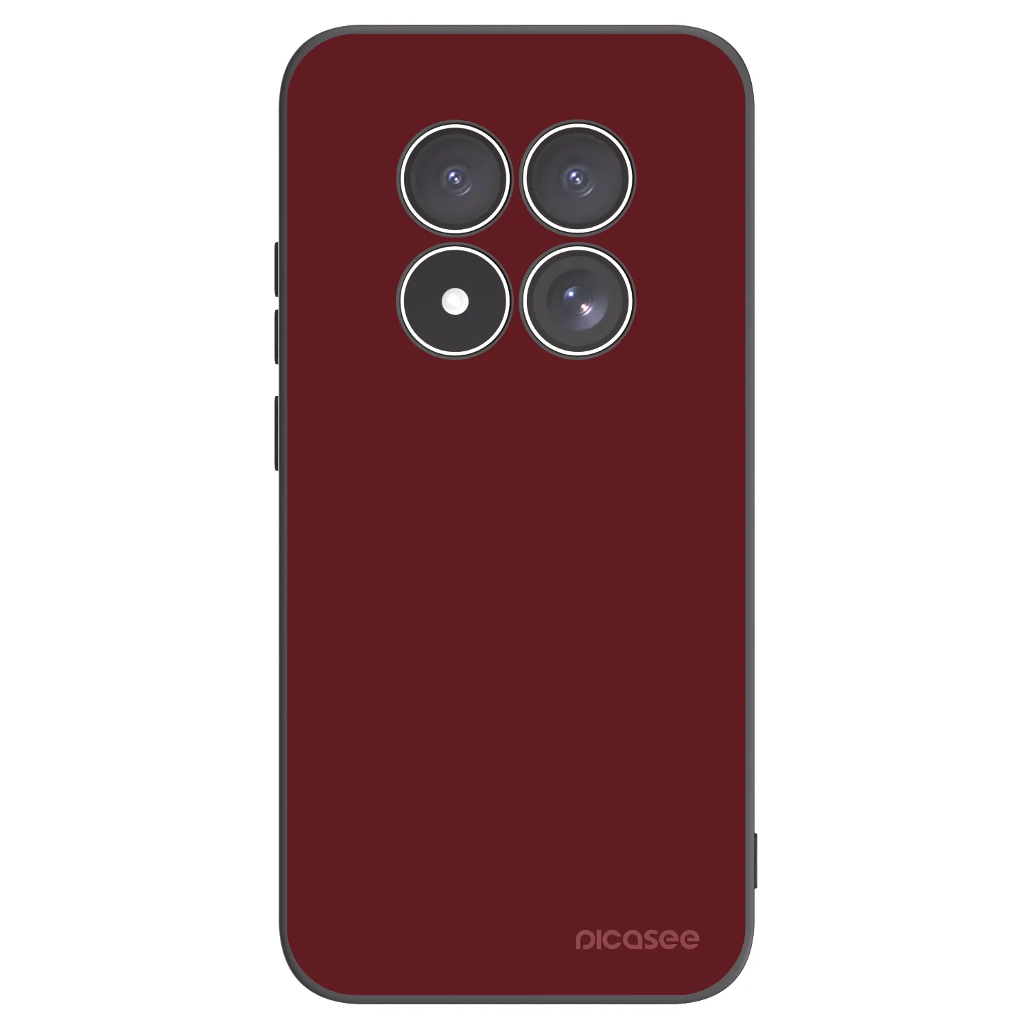 Picasee crna silikonska maskica za Xiaomi Redmi Note 15 Pro 5G - Red Bliss