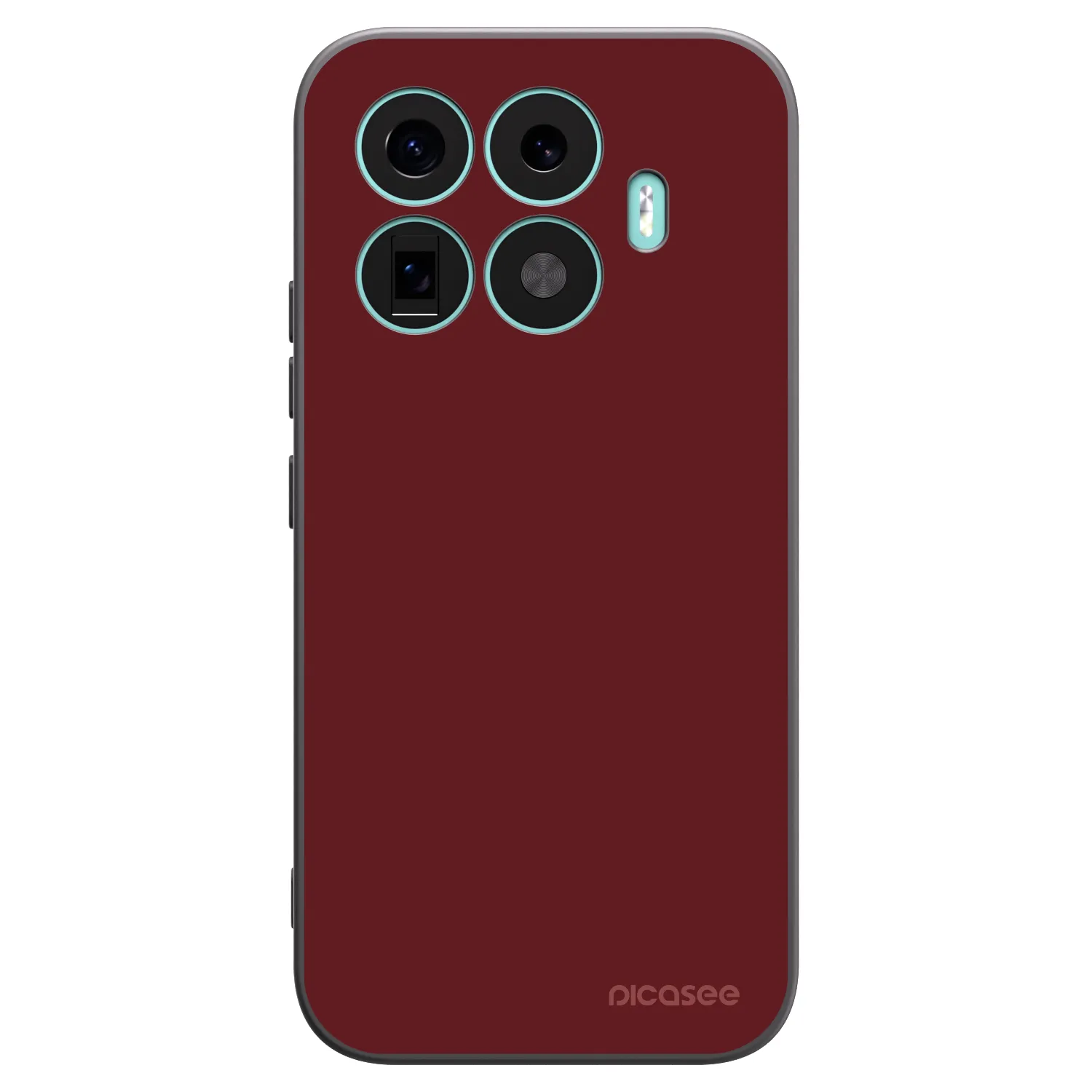 Picasee crna silikonska maskica za Xiaomi 17T - Red Bliss