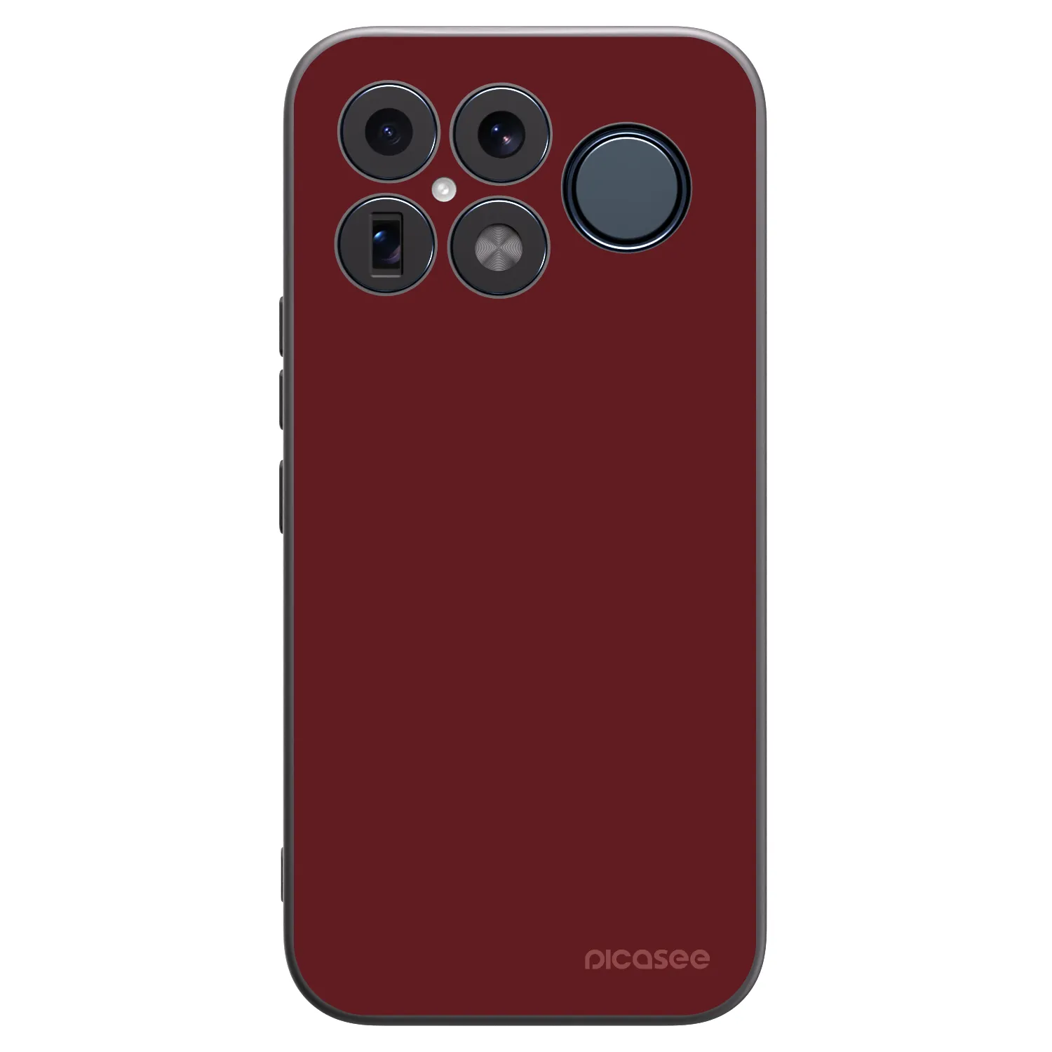 Picasee crna silikonska maskica za Xiaomi Poco F8 Ultra - Red Bliss