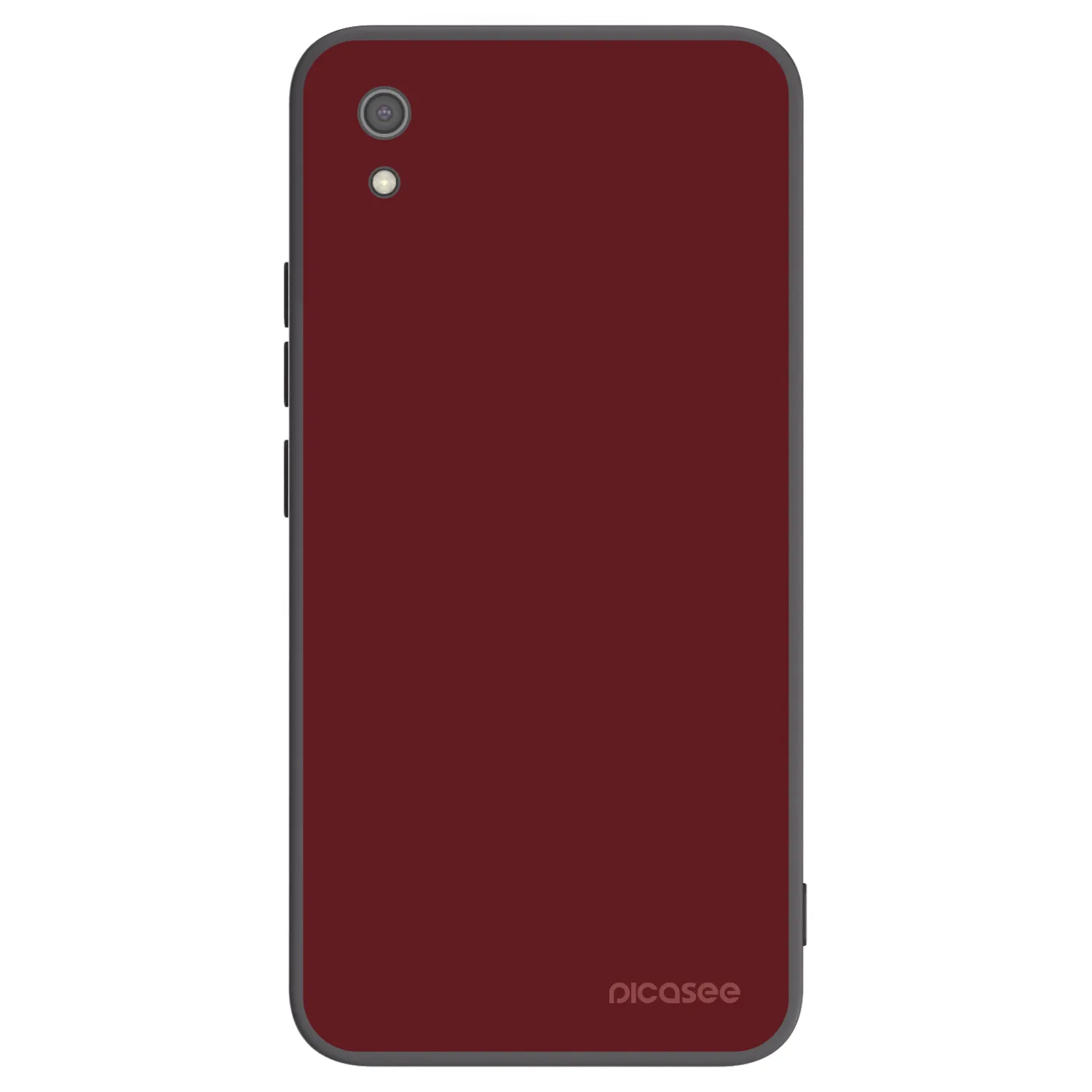 Picasee crna silikonska maskica za Xiaomi Redmi 7A - Red Bliss