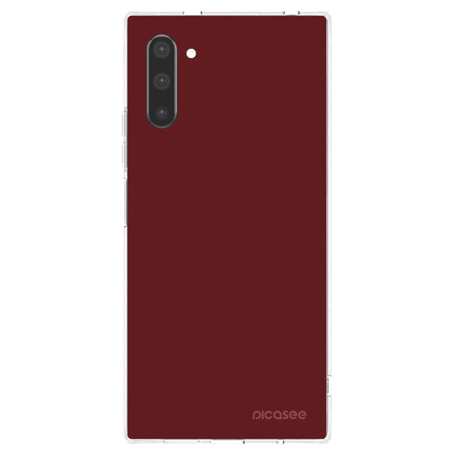 Picasee silikonska prozirna maskica za Samsung Galaxy Note 10 N970F - Red Bliss