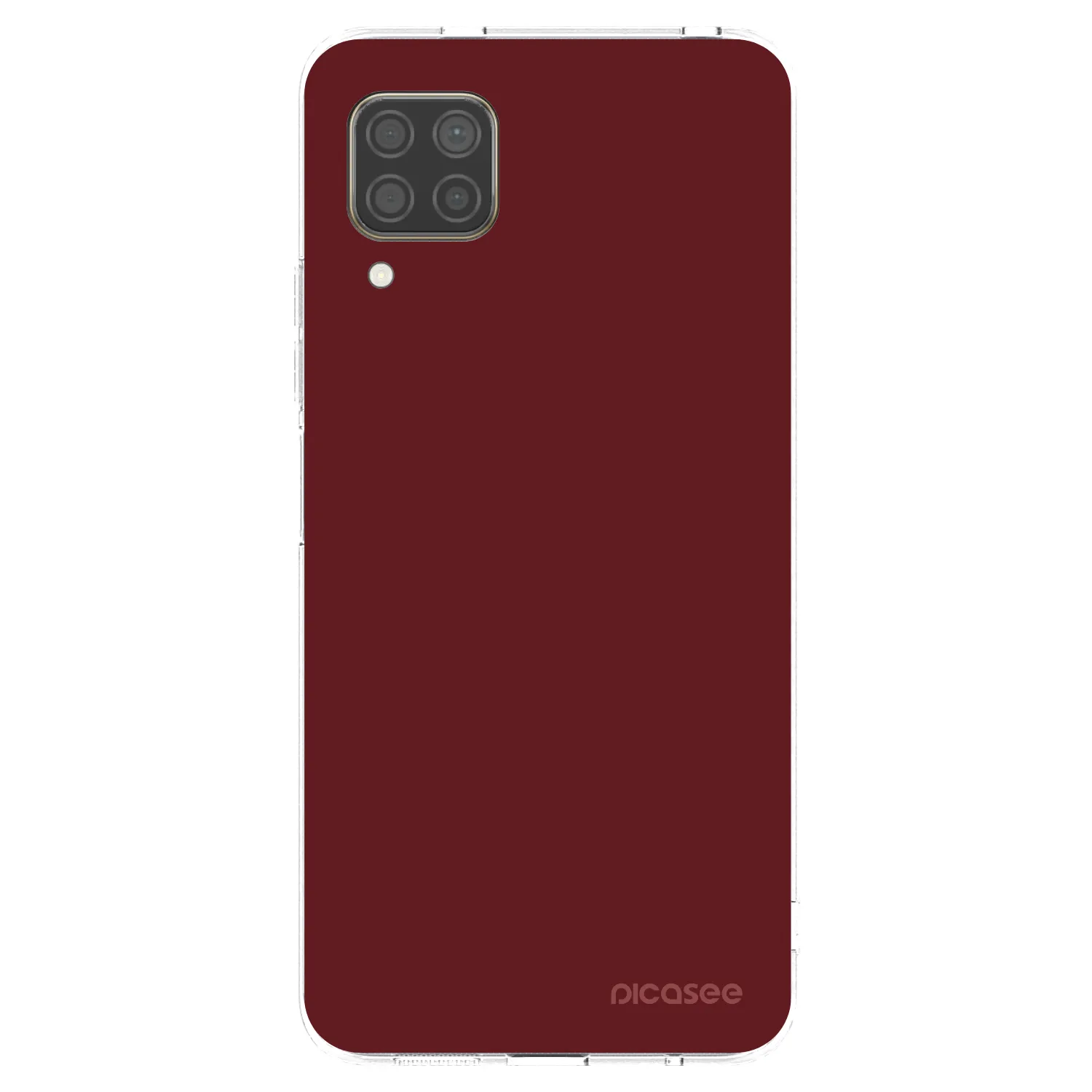 Picasee silikonska prozirna maskica za Huawei P40 Lite - Red Bliss