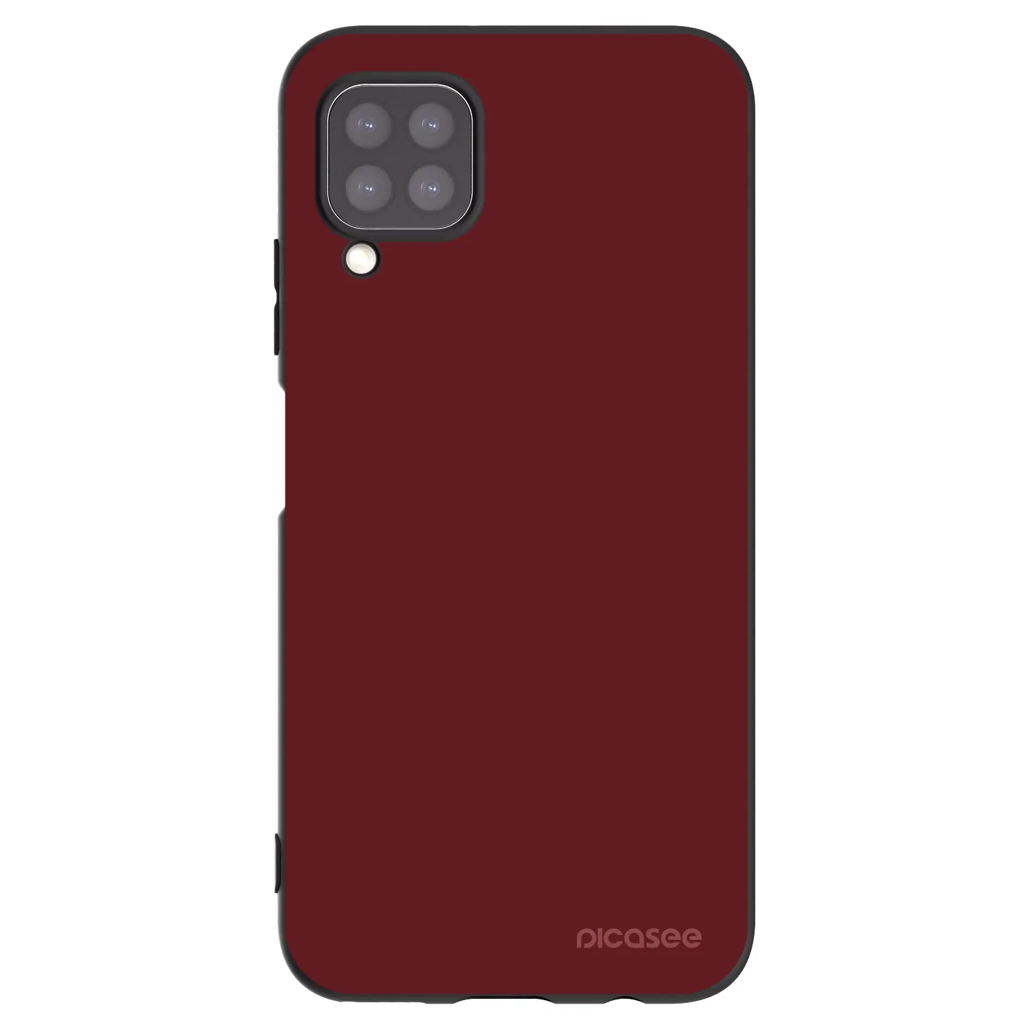 Picasee crna silikonska maskica za Huawei P40 Lite - Red Bliss