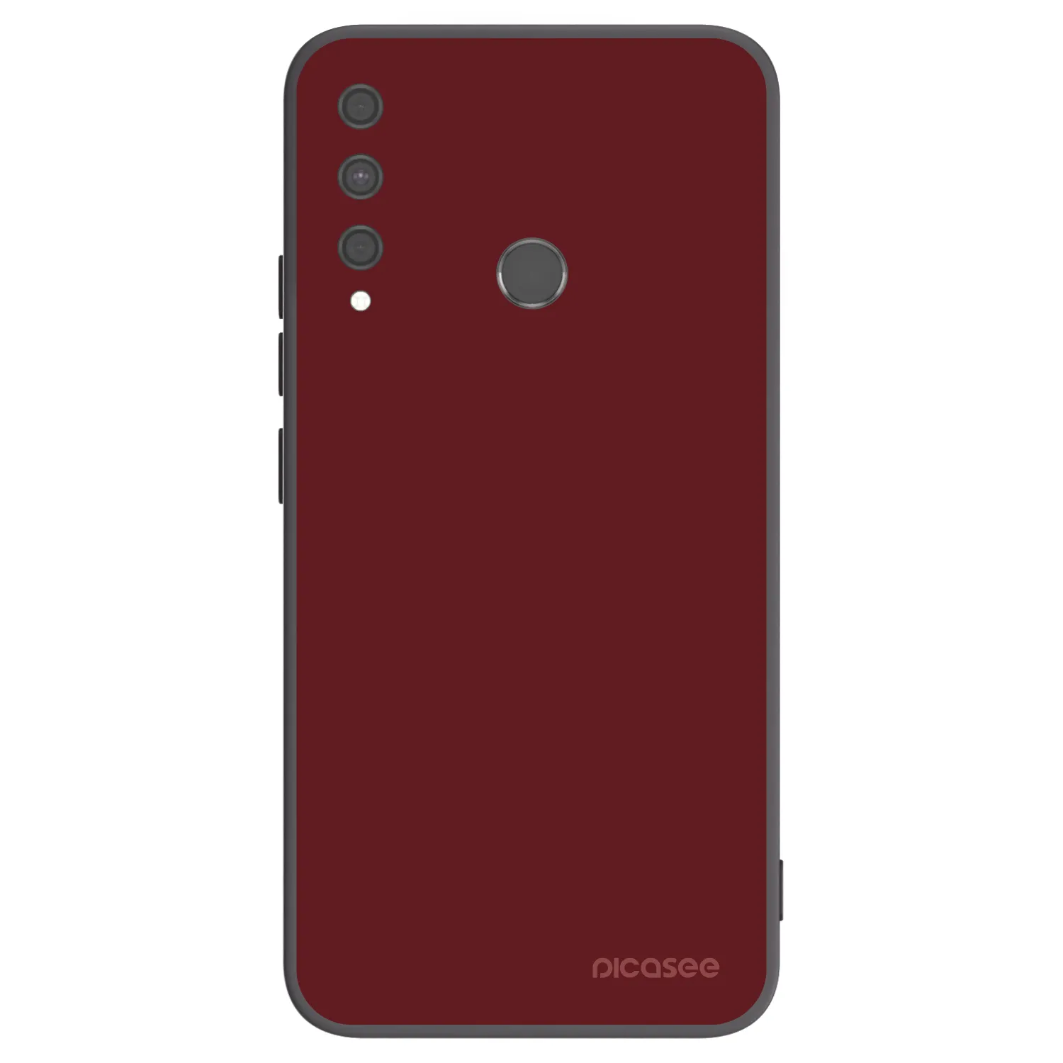 Picasee crna silikonska maskica za Huawei P40 Lite E - Red Bliss