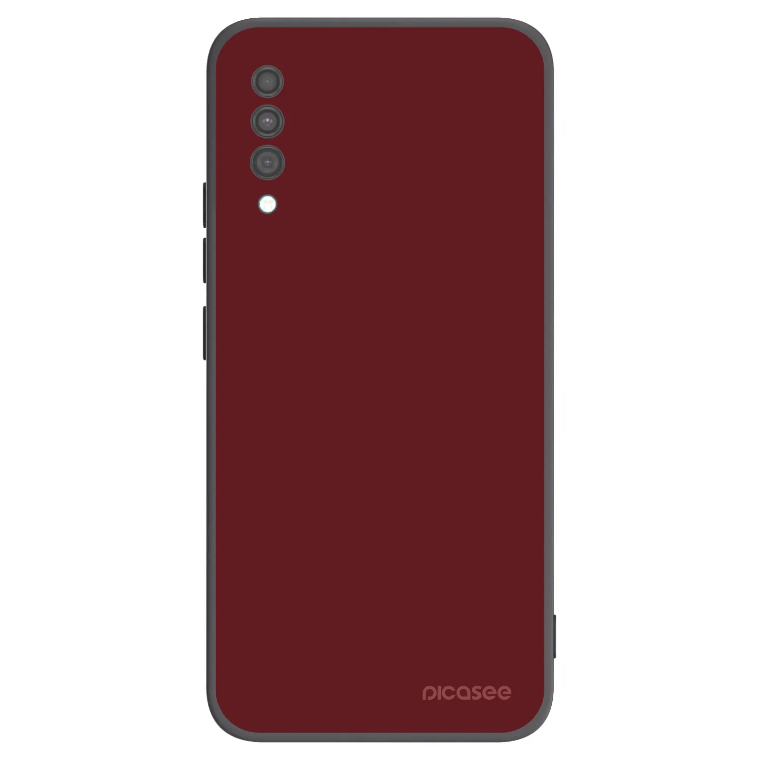 Picasee crna silikonska maskica za Samsung Galaxy A30s A307F - Red Bliss