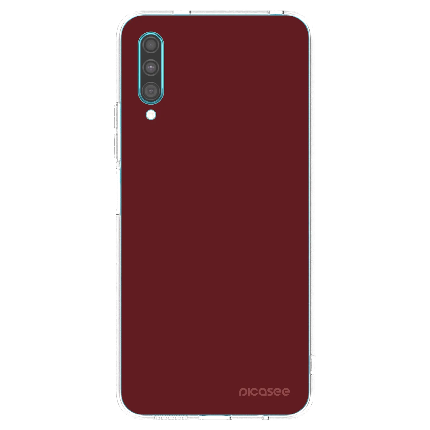 Picasee silikonska prozirna maskica za Samsung Galaxy A30s A307F - Red Bliss