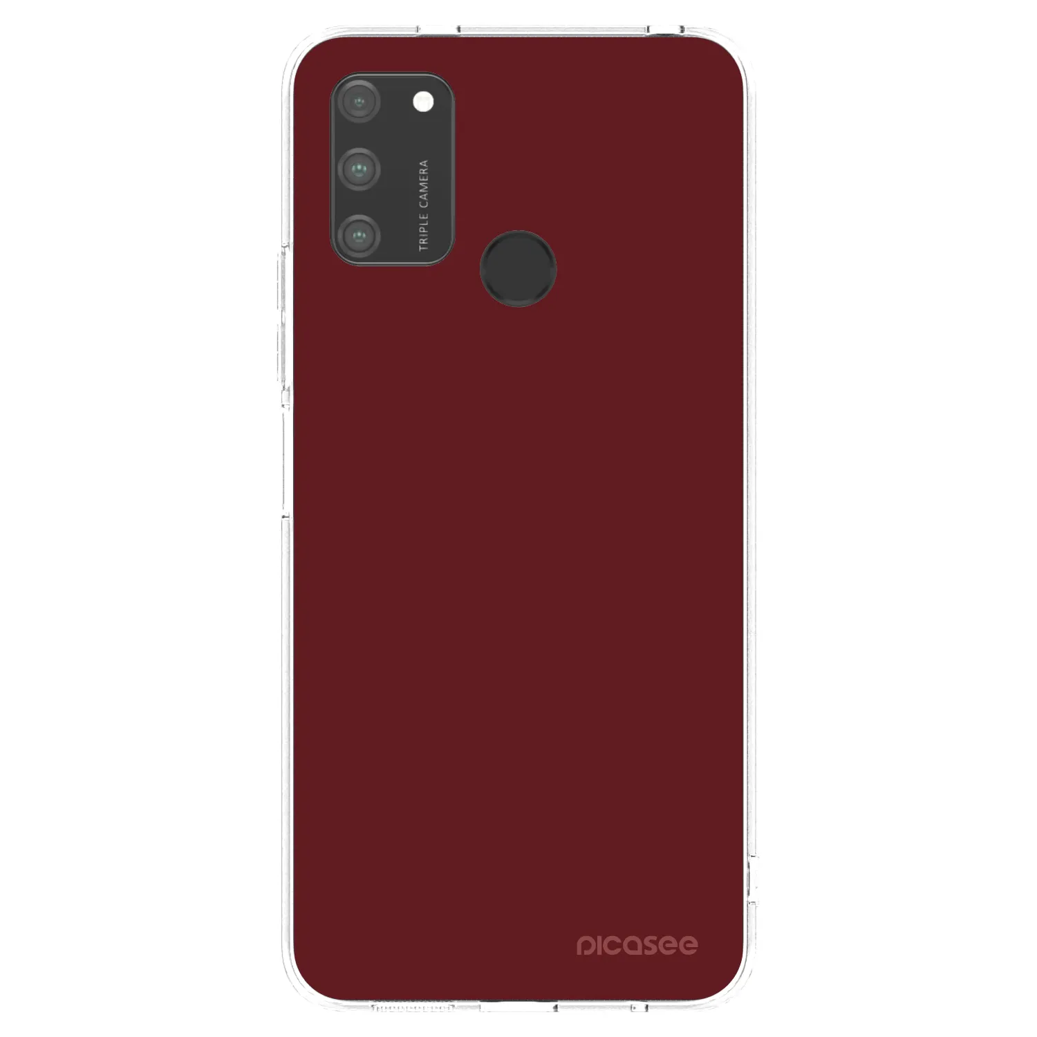 Picasee silikonska prozirna maskica za Honor 9A - Red Bliss