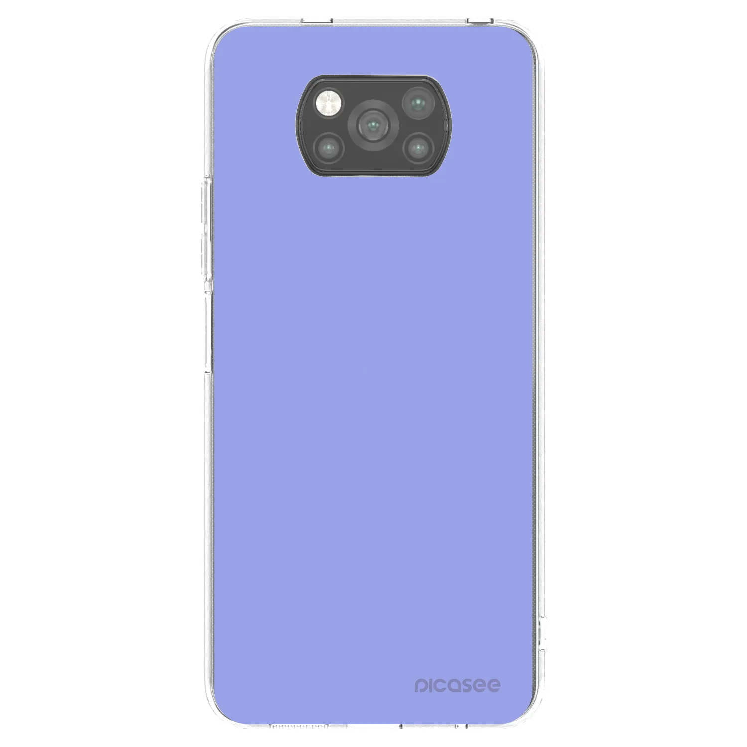 Picasee crna silikonska maskica za Xiaomi Poco X3 - Sky Whisper