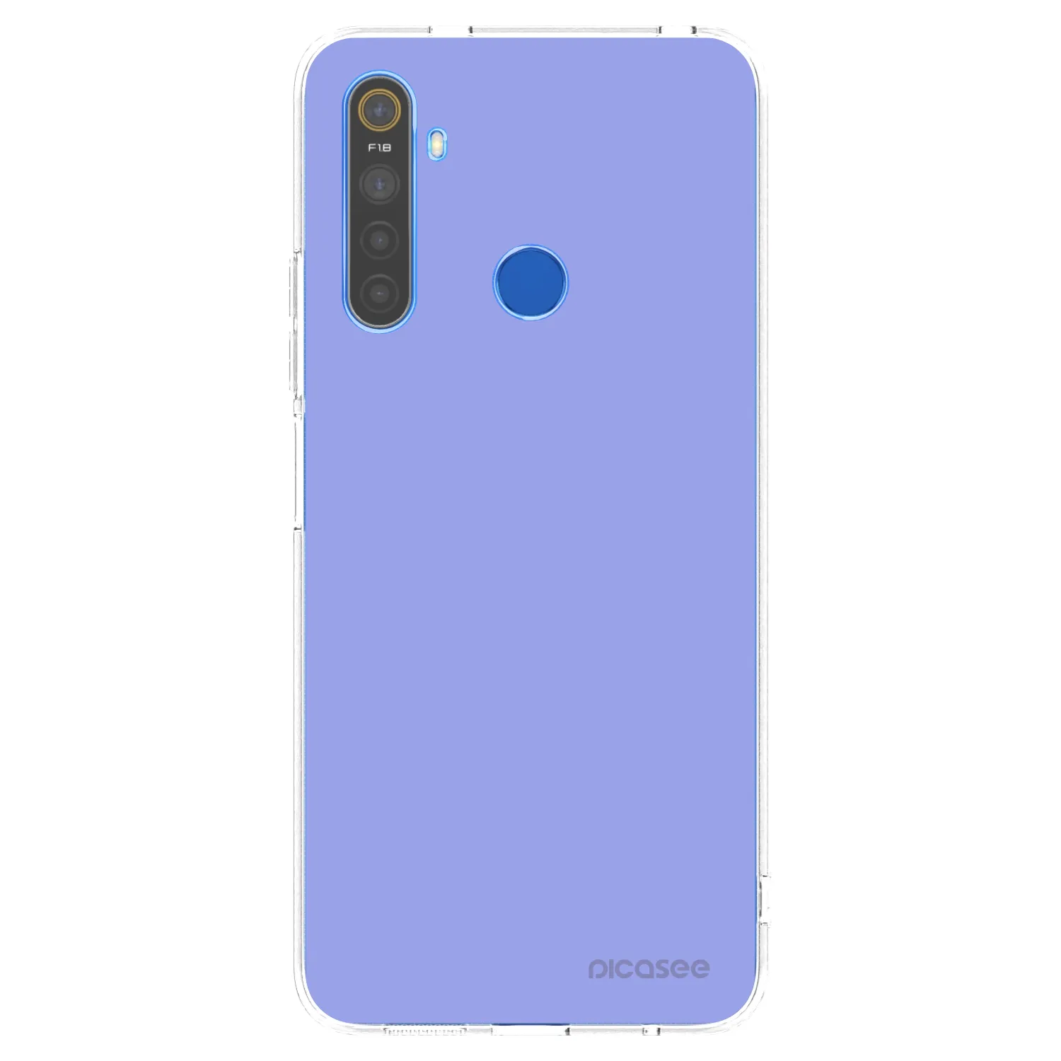 Picasee silikonska prozirna maskica za Realme 5 - Sky Whisper