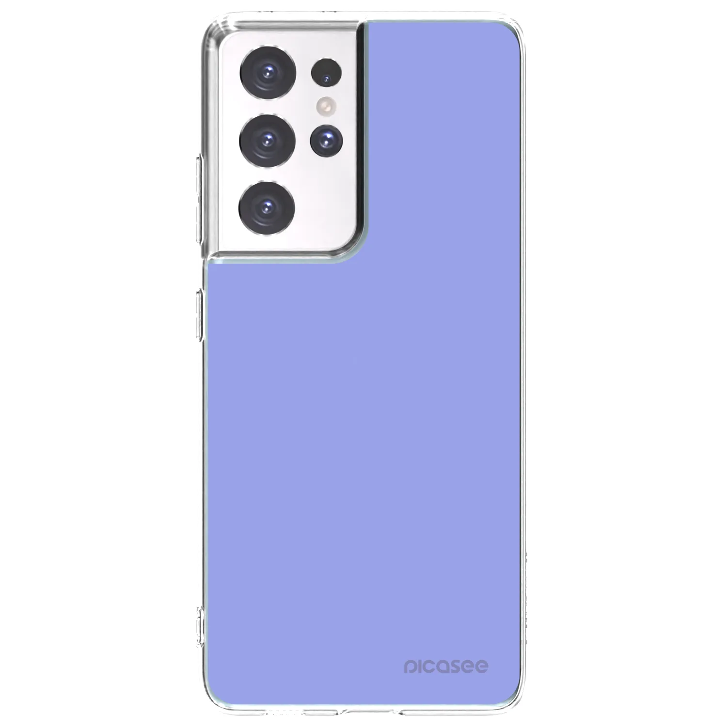 Picasee silikonska prozirna maskica za Samsung Galaxy S21 Ultra 5G G998B - Sky Whisper