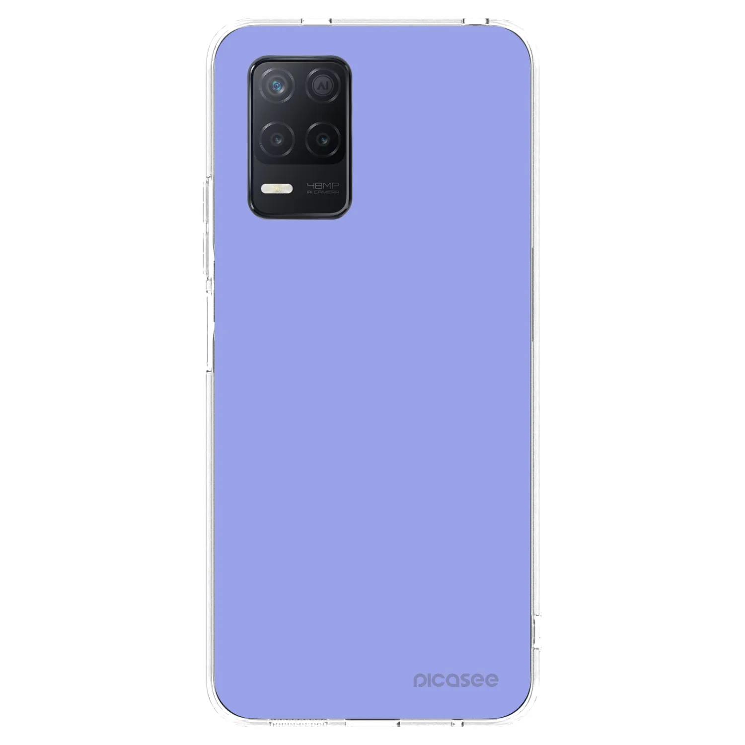 Picasee silikonska prozirna maskica za Realme 8 5G - Sky Whisper