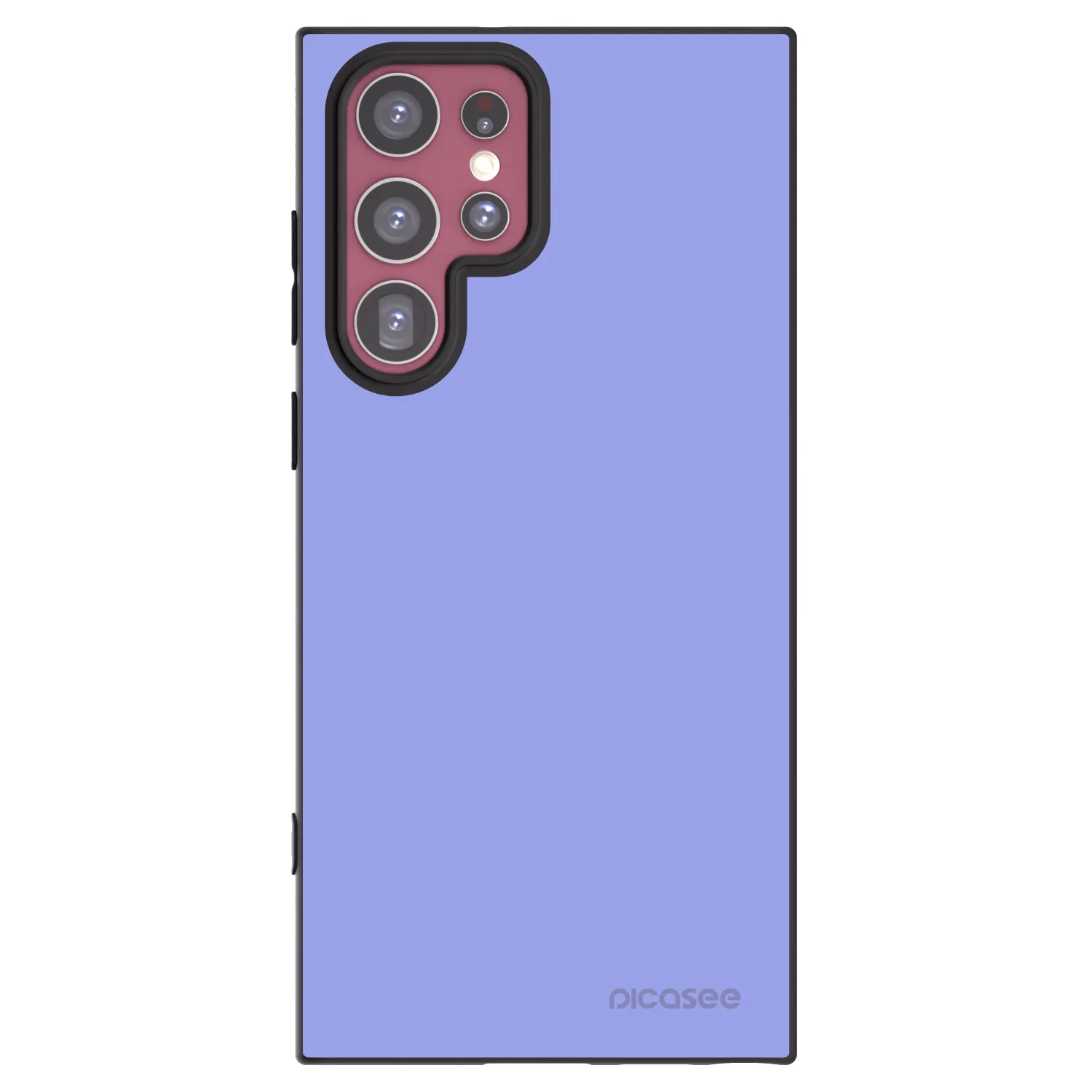 Picasee crna silikonska maskica za Samsung Galaxy S22 Ultra 5G - Sky Whisper