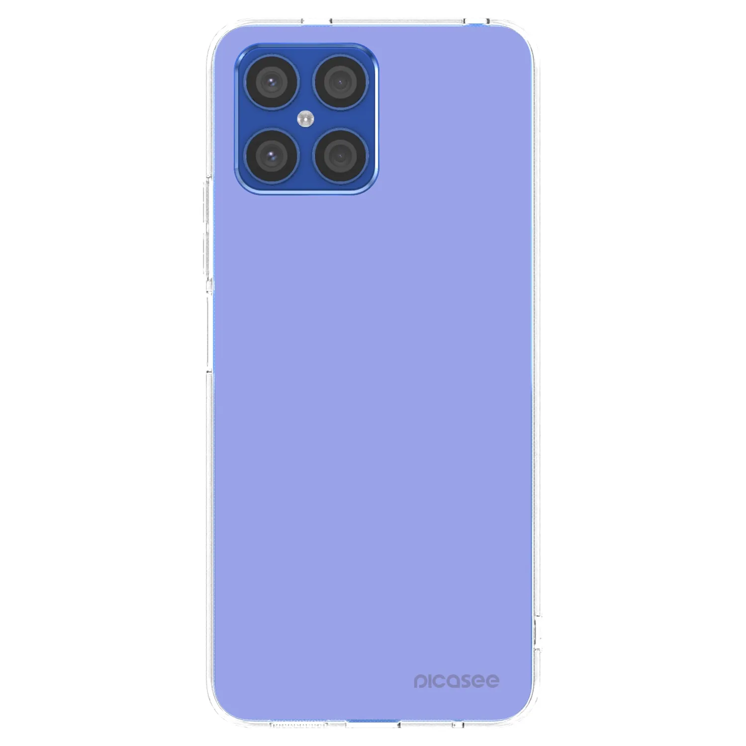 Picasee silikonska prozirna maskica za Honor X8 4G - Sky Whisper