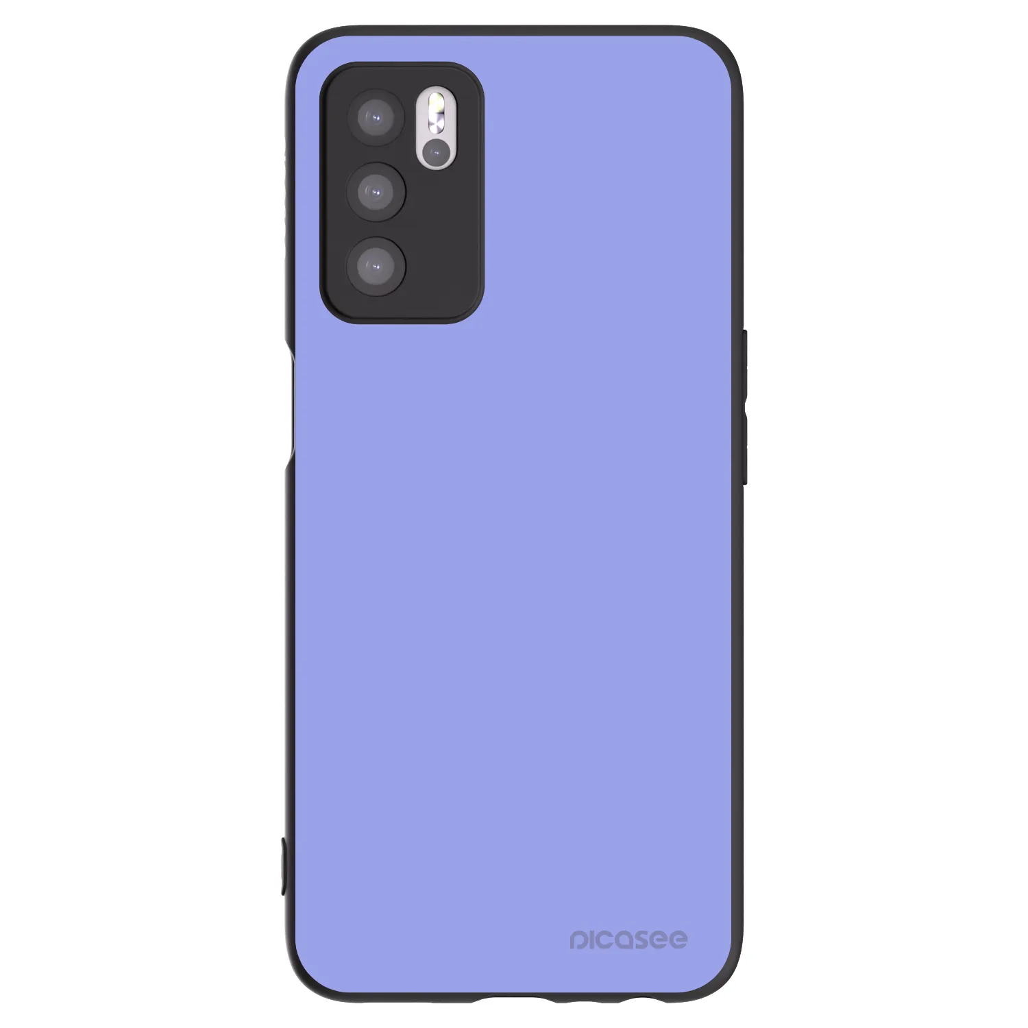 Picasee crna silikonska maskica za OPPO A16s - Sky Whisper